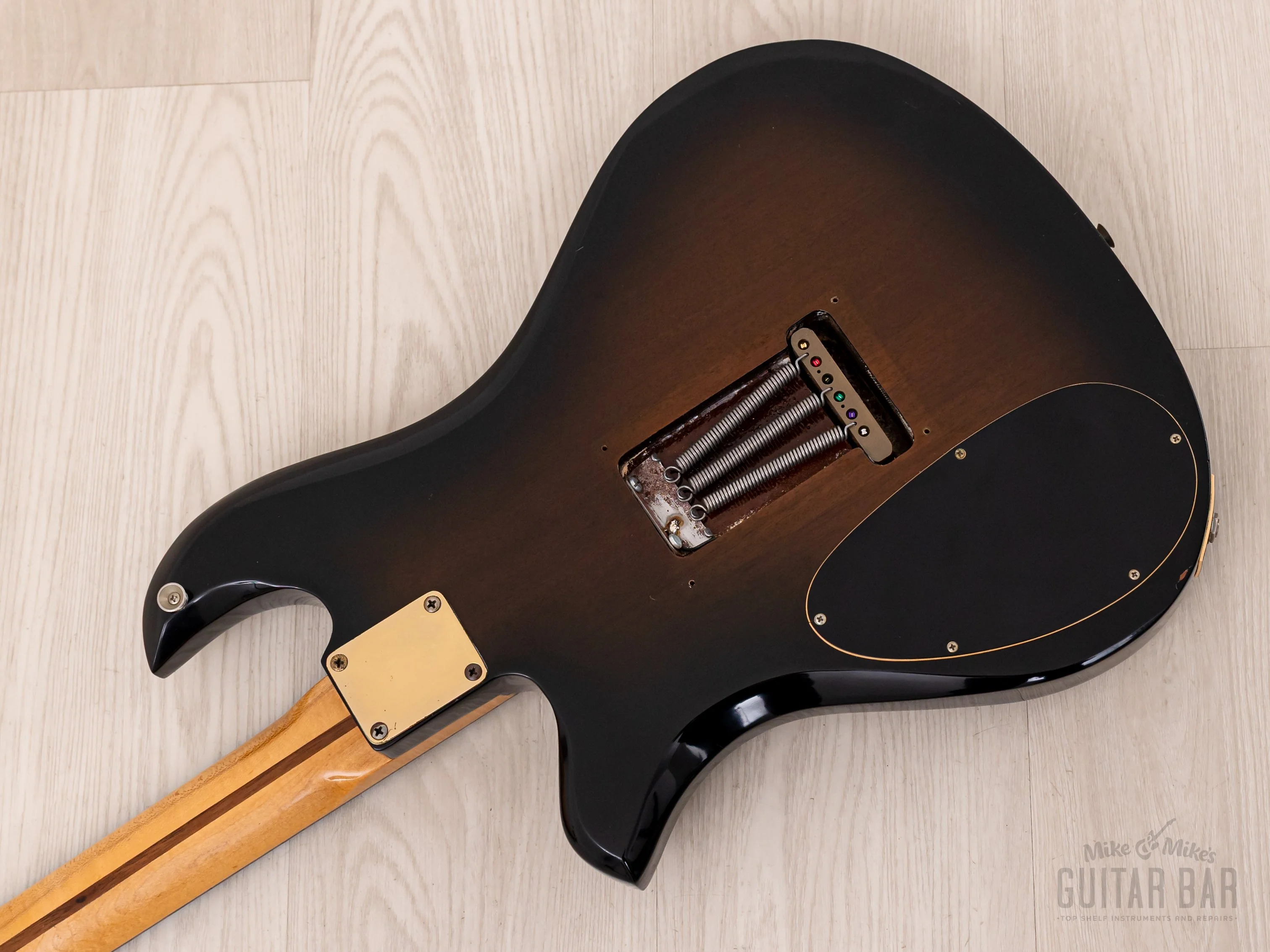 1980 BC Rich USA "Son of a Rich" Nighthawk Vintage Guitar, Charvel-Made w/ DiMarzio, Tremolo & Case, Eagle - Image 14