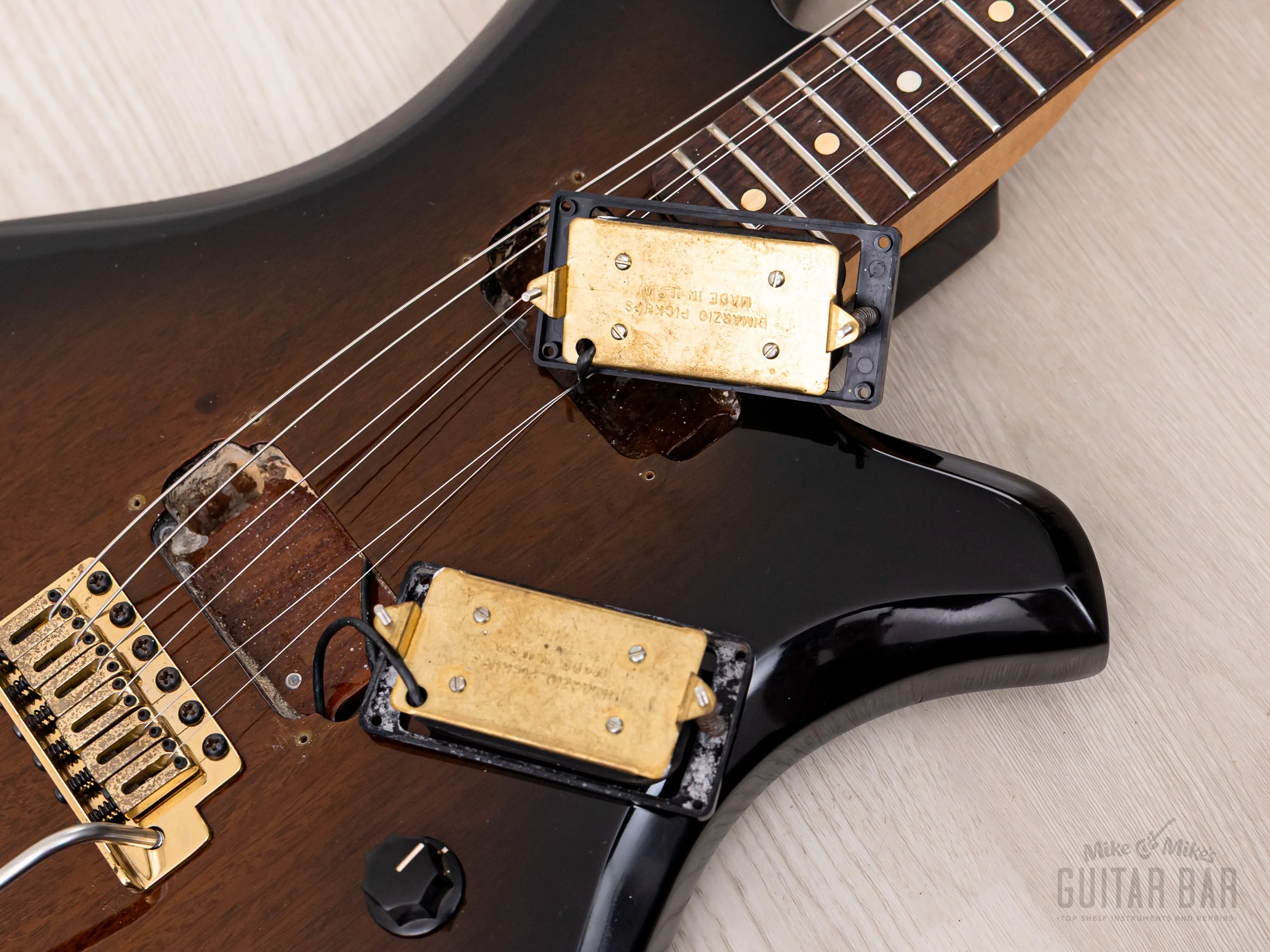 1980 BC Rich USA "Son of a Rich" Nighthawk Vintage Guitar, Charvel-Made w/ DiMarzio, Tremolo & Case, Eagle - Image 16