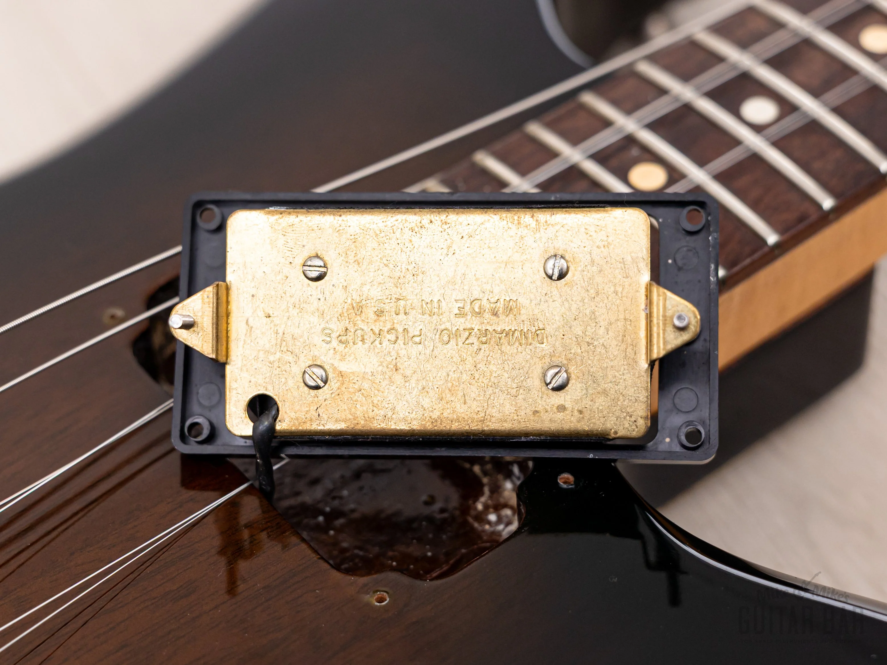 1980 BC Rich USA "Son of a Rich" Nighthawk Vintage Guitar, Charvel-Made w/ DiMarzio, Tremolo & Case, Eagle - Image 17