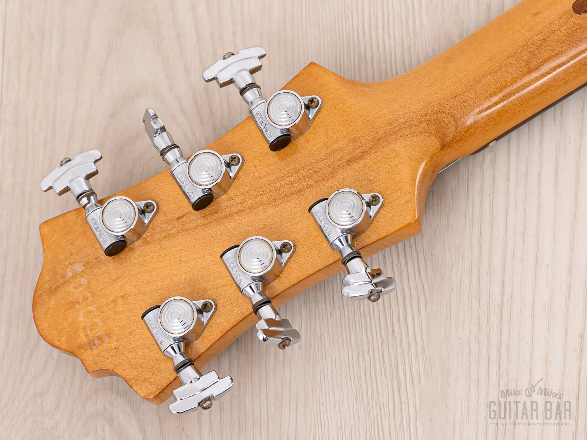 1980 BC Rich USA "Son of a Rich" Nighthawk Vintage Guitar, Charvel-Made w/ DiMarzio, Tremolo & Case, Eagle - Image 5
