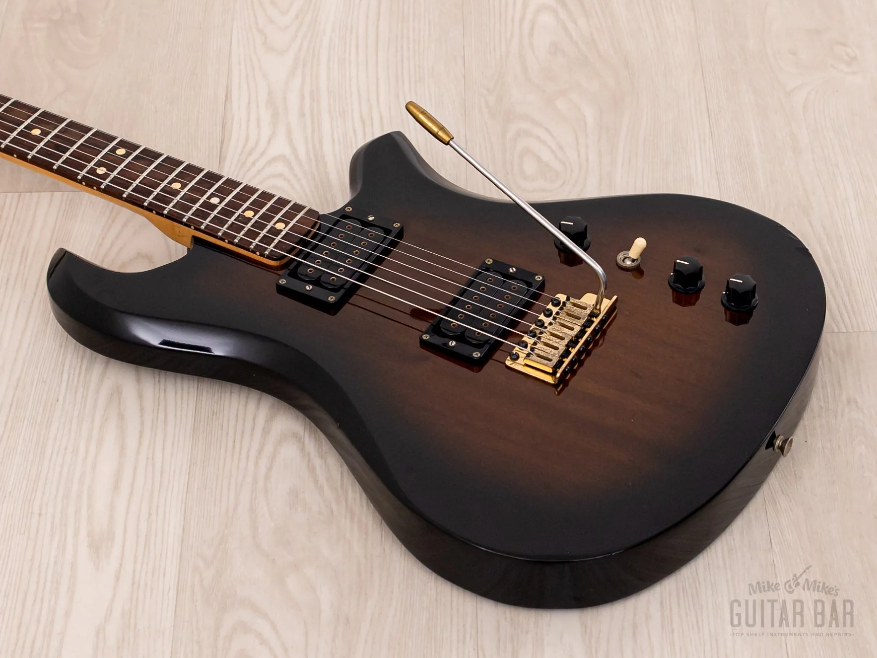 1980 BC Rich USA "Son of a Rich" Nighthawk Vintage Guitar, Charvel-Made w/ DiMarzio, Tremolo & Case, Eagle - Image 9
