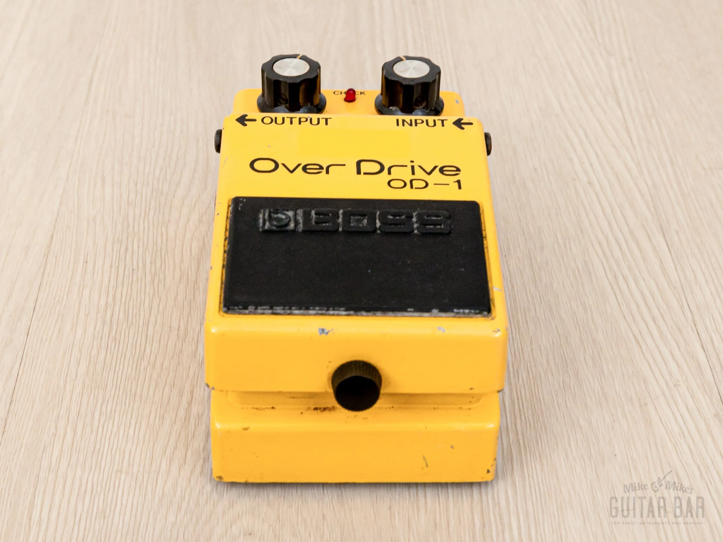 1980 Boss OD-1 Overdrive Long Dash Vintage Effects Pedal, Black Label Japan 4558D - Image 2
