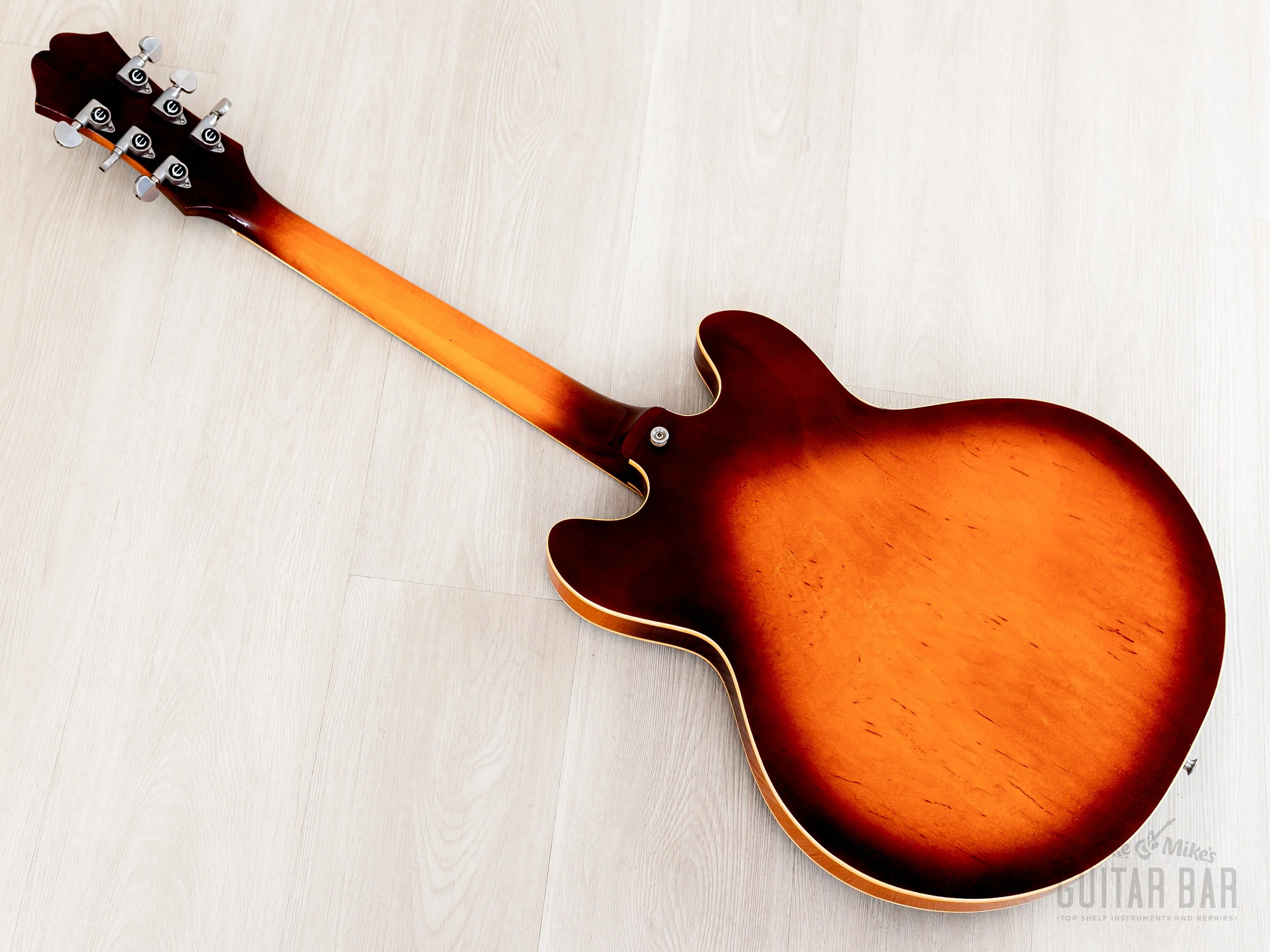 1980 Epiphone Casino Vintage Guitar Sunburst Near-Mint w/ Case, Matsumoku - Image 14