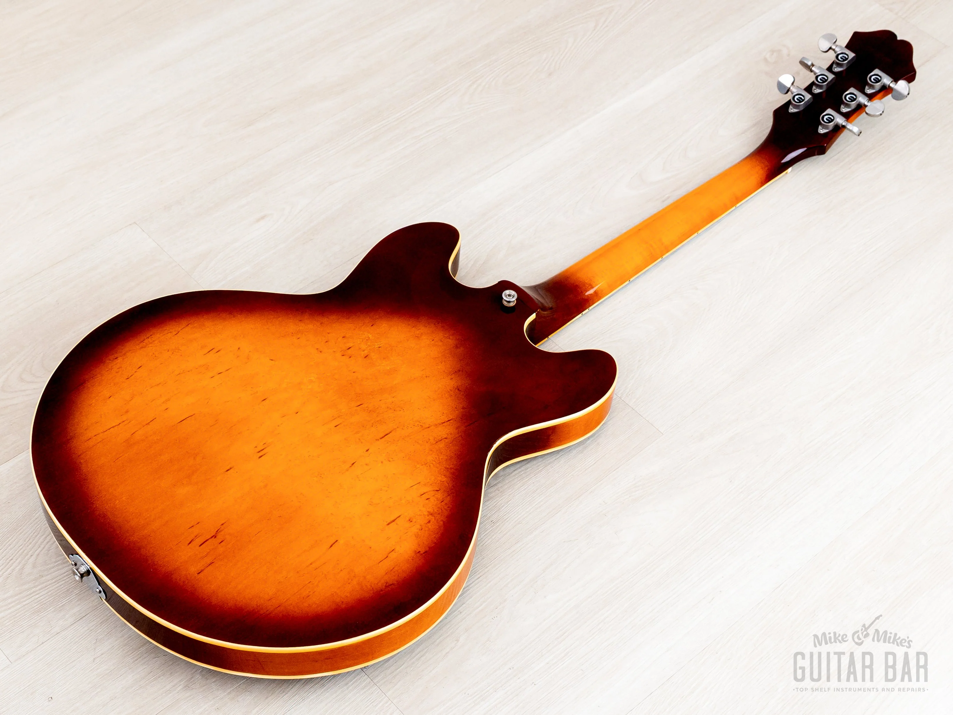 1980 Epiphone Casino Vintage Guitar Sunburst Near-Mint w/ Case, Matsumoku - Image 15