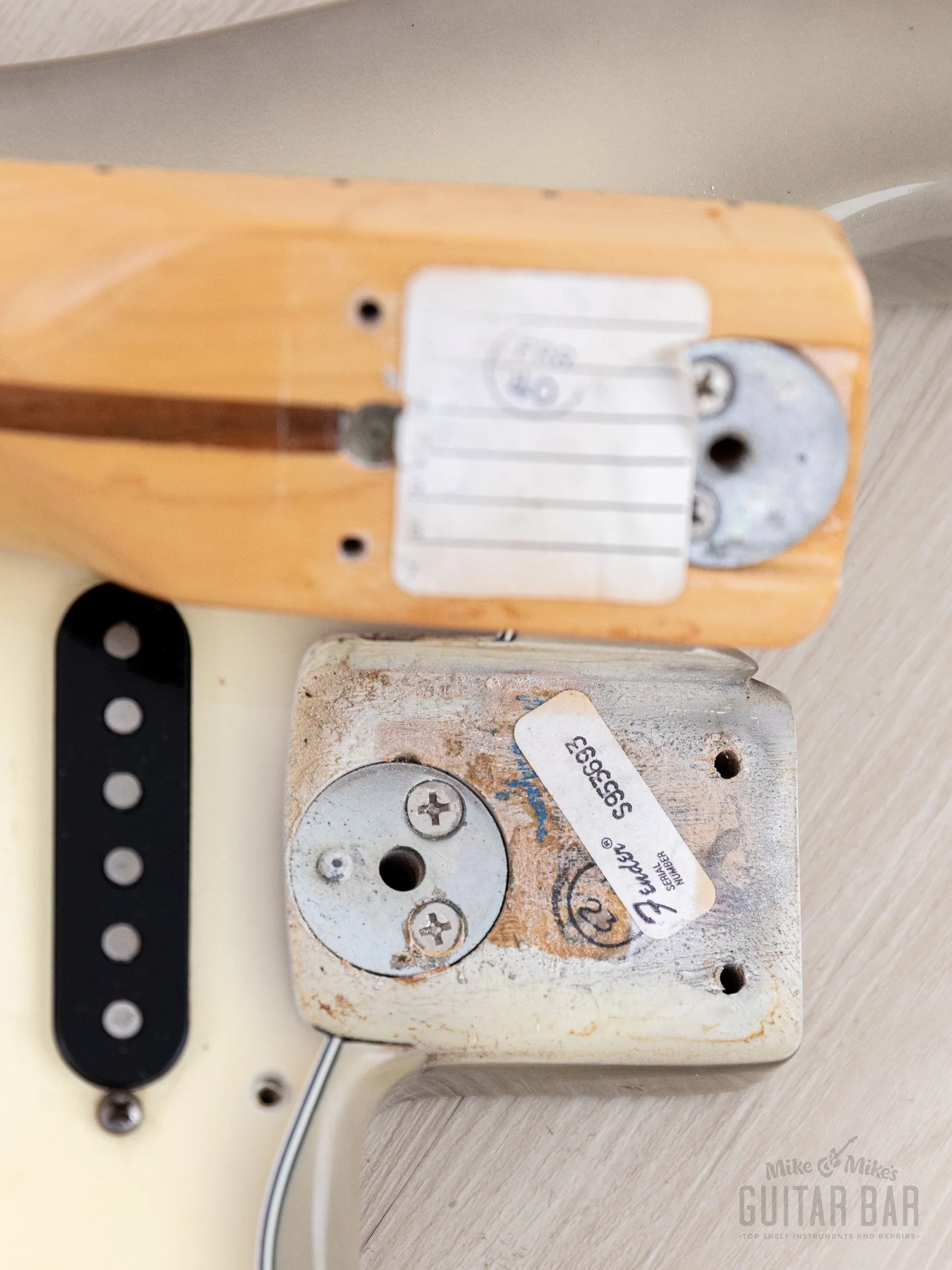 1980 Fender Stratocaster Hardtail Vintage Guitar Antigua, Near-Mint w/ Case - Image 19