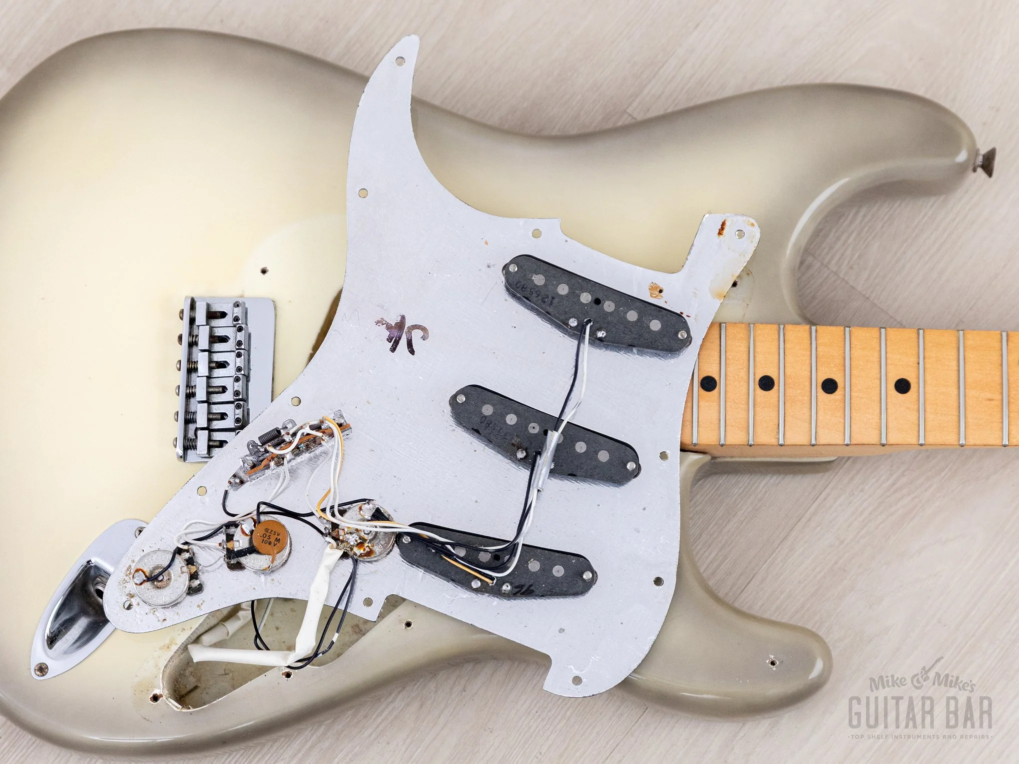 1980 Fender Stratocaster Hardtail Vintage Guitar Antigua, Near-Mint w/ Case - Image 20