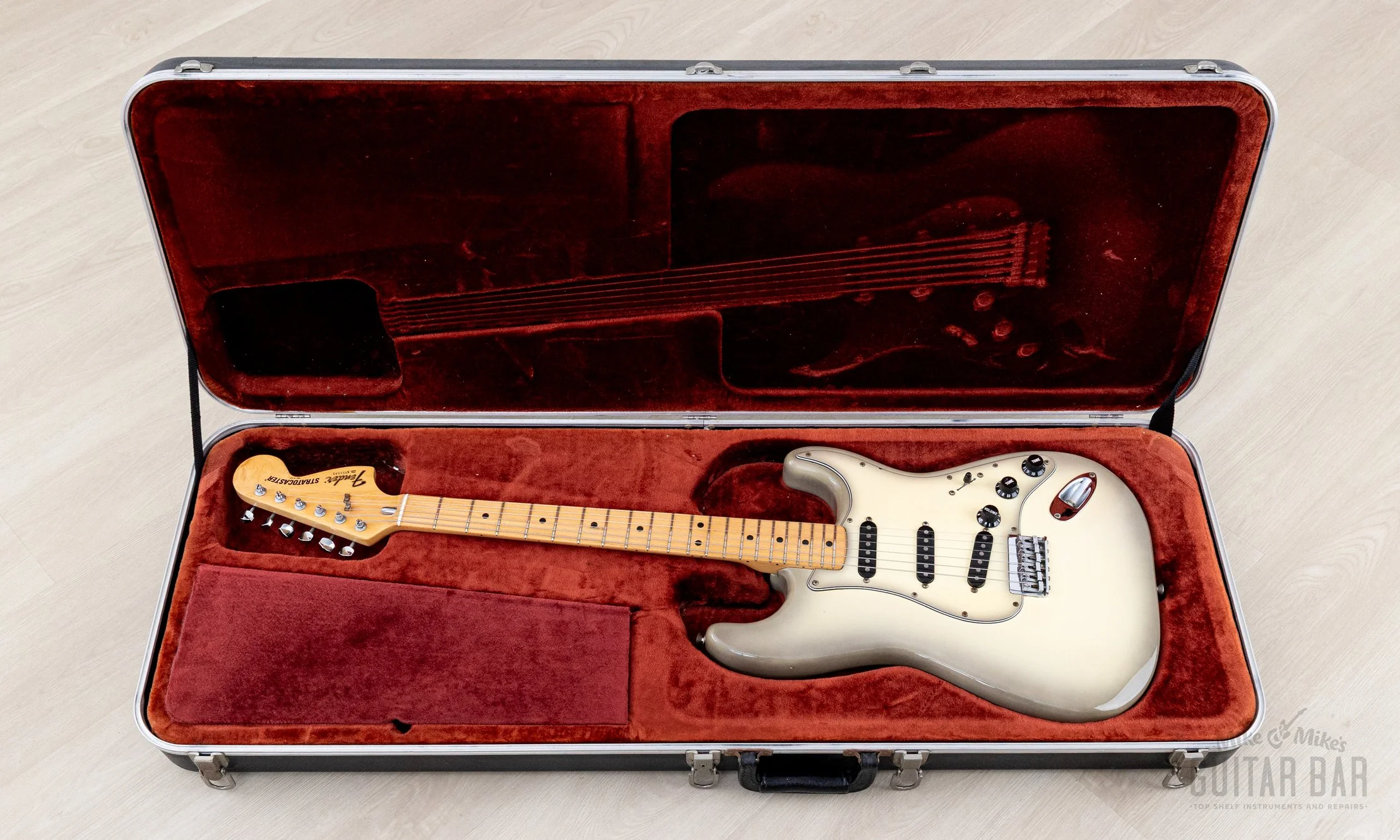1980 Fender Stratocaster Hardtail Vintage Guitar Antigua, Near-Mint w/ Case - Image 24