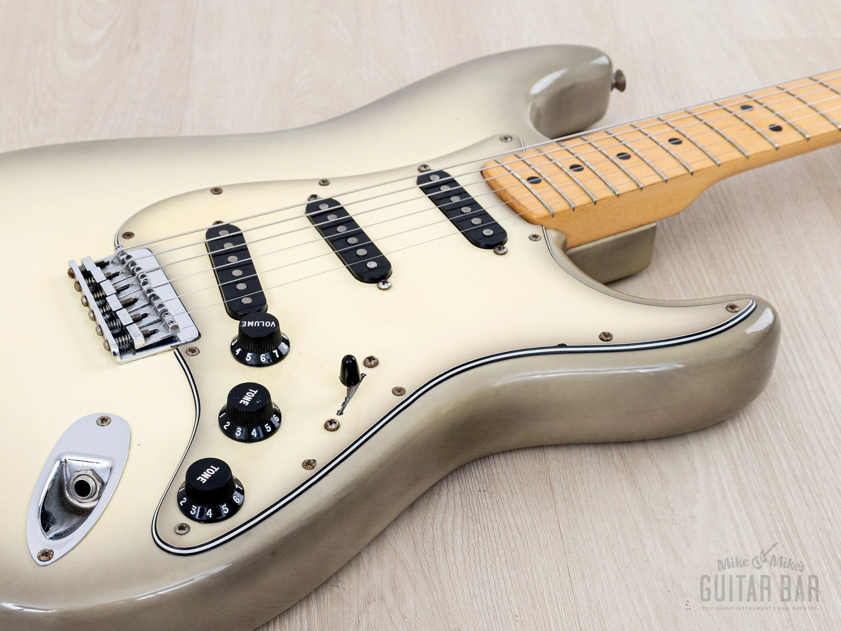 1980 Fender Stratocaster Hardtail Vintage Guitar Antigua, Near-Mint w/ Case - Image 6