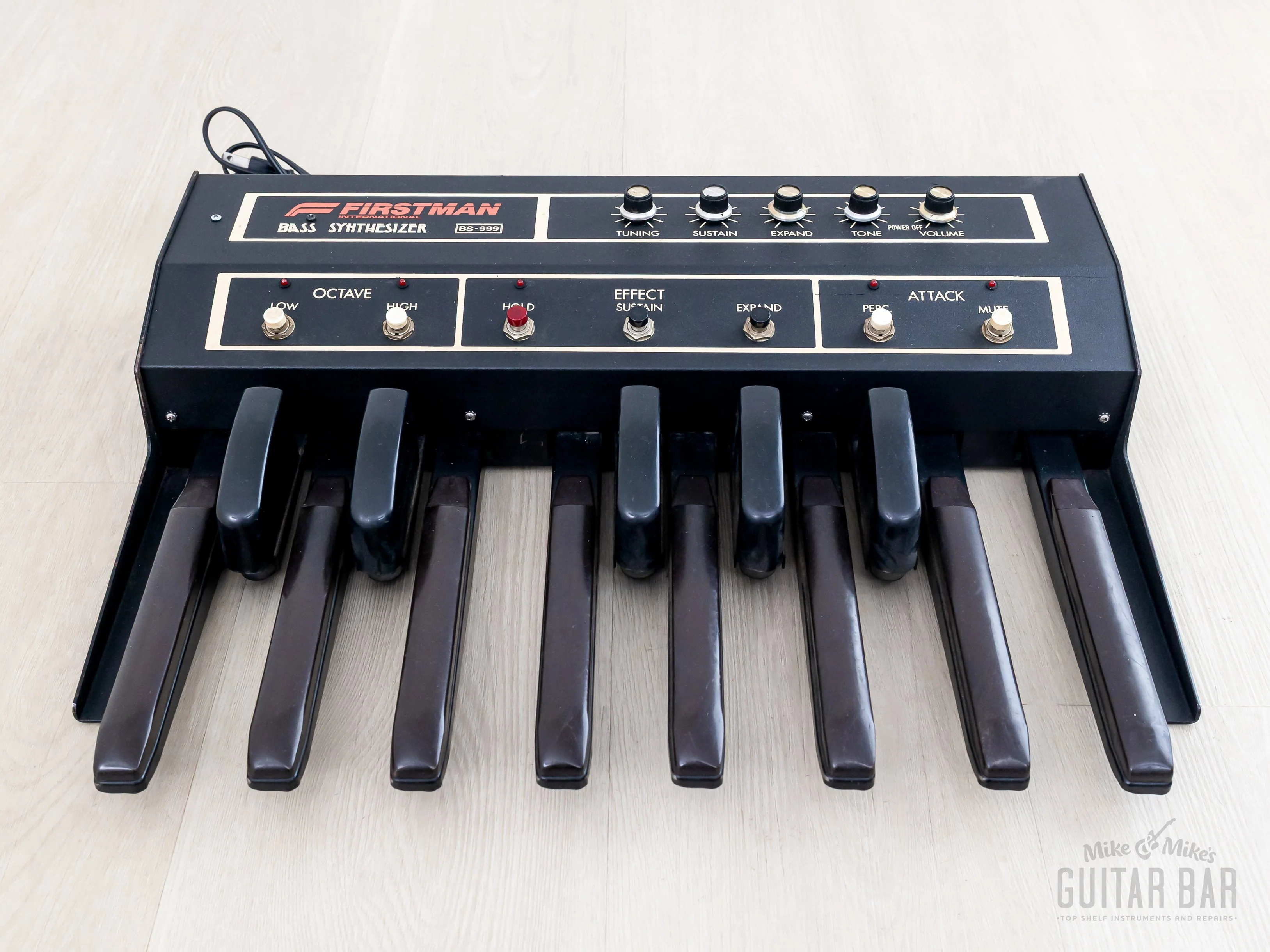 1980 Firstman BS-999 Bass Synthesizer Vintage Analog Foot Pedal Keyboard - Image 3