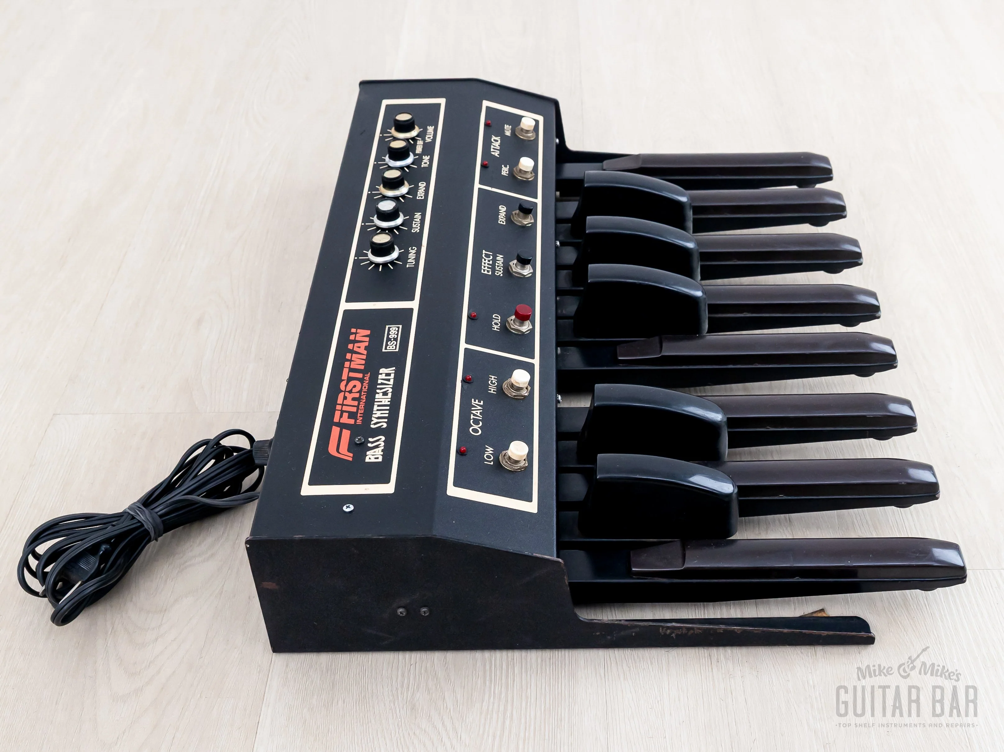 1980 Firstman BS-999 Bass Synthesizer Vintage Analog Foot Pedal Keyboard - Image 5