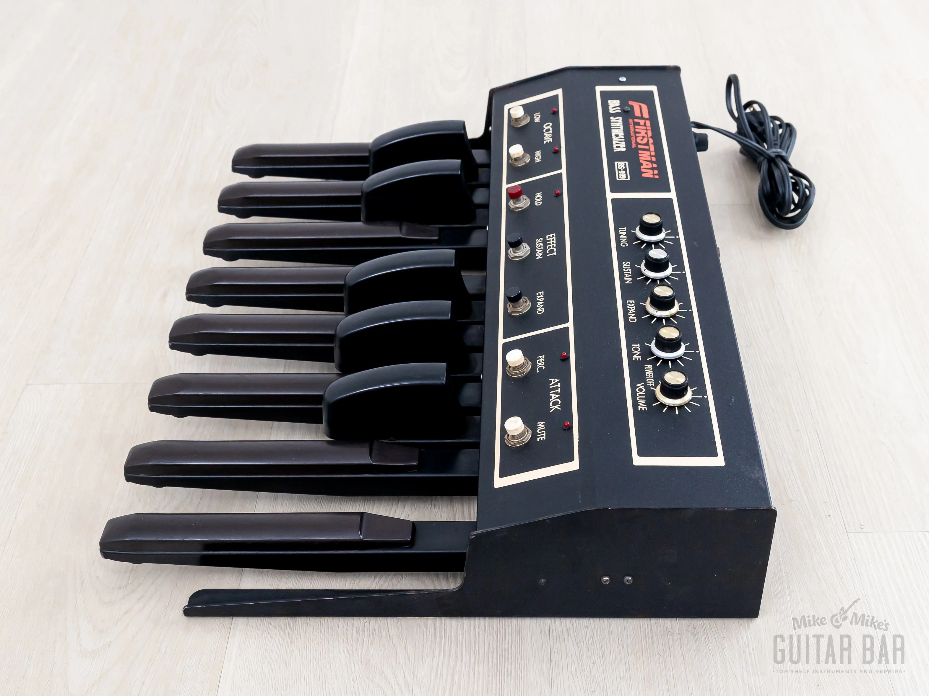 1980 Firstman BS-999 Bass Synthesizer Vintage Analog Foot Pedal Keyboard - Image 6