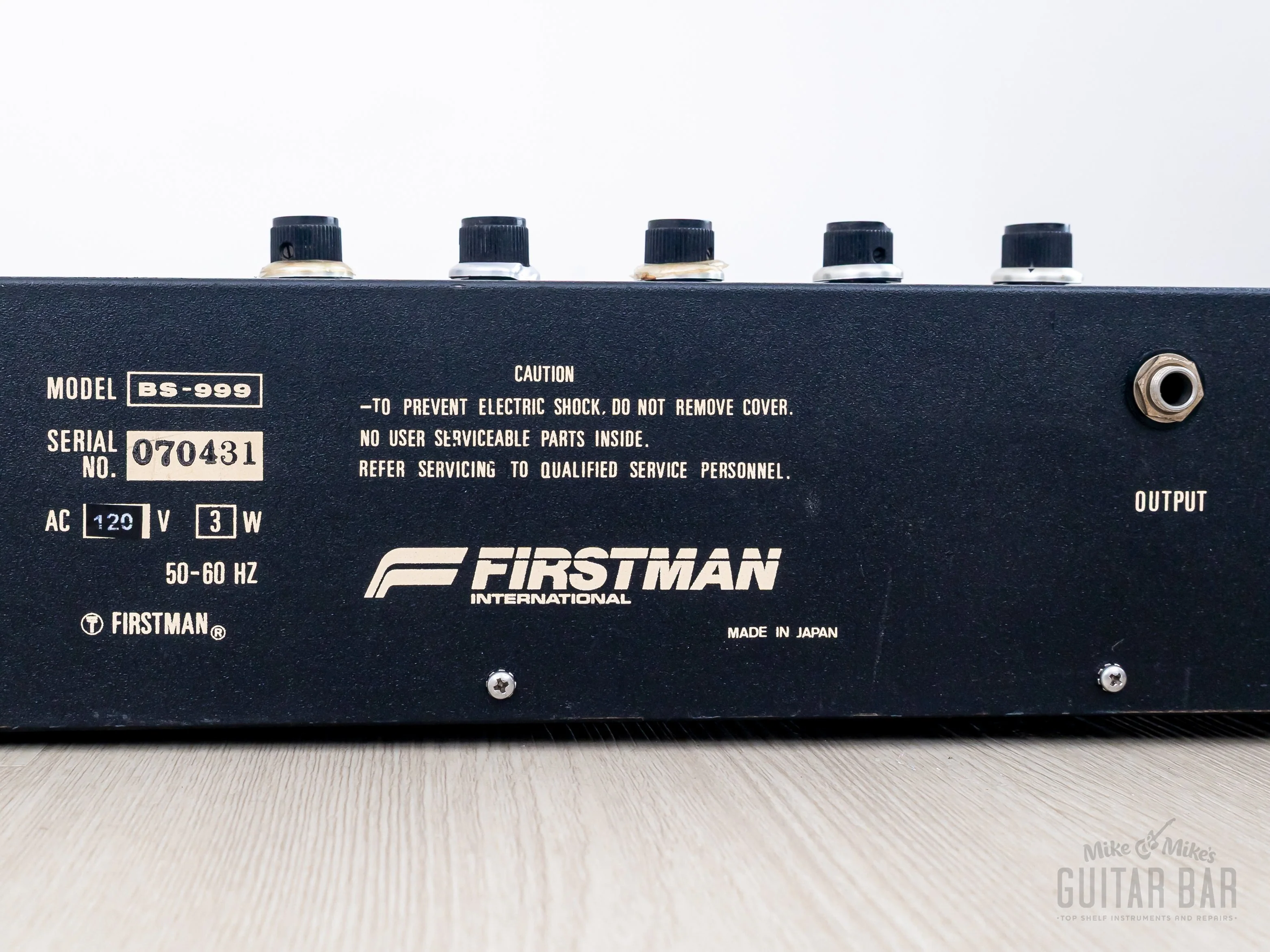 1980 Firstman BS-999 Bass Synthesizer Vintage Analog Foot Pedal Keyboard - Image 7