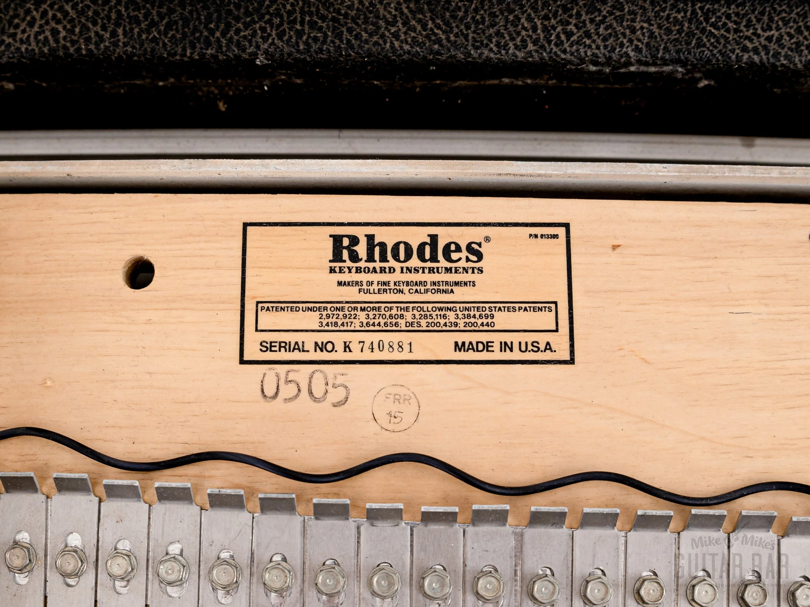 1980 Rhodes Suitcase 73 Mk II Vintage Electric Piano w/ Janus Preamp, Serviced w/ Mk I Action - Image 17