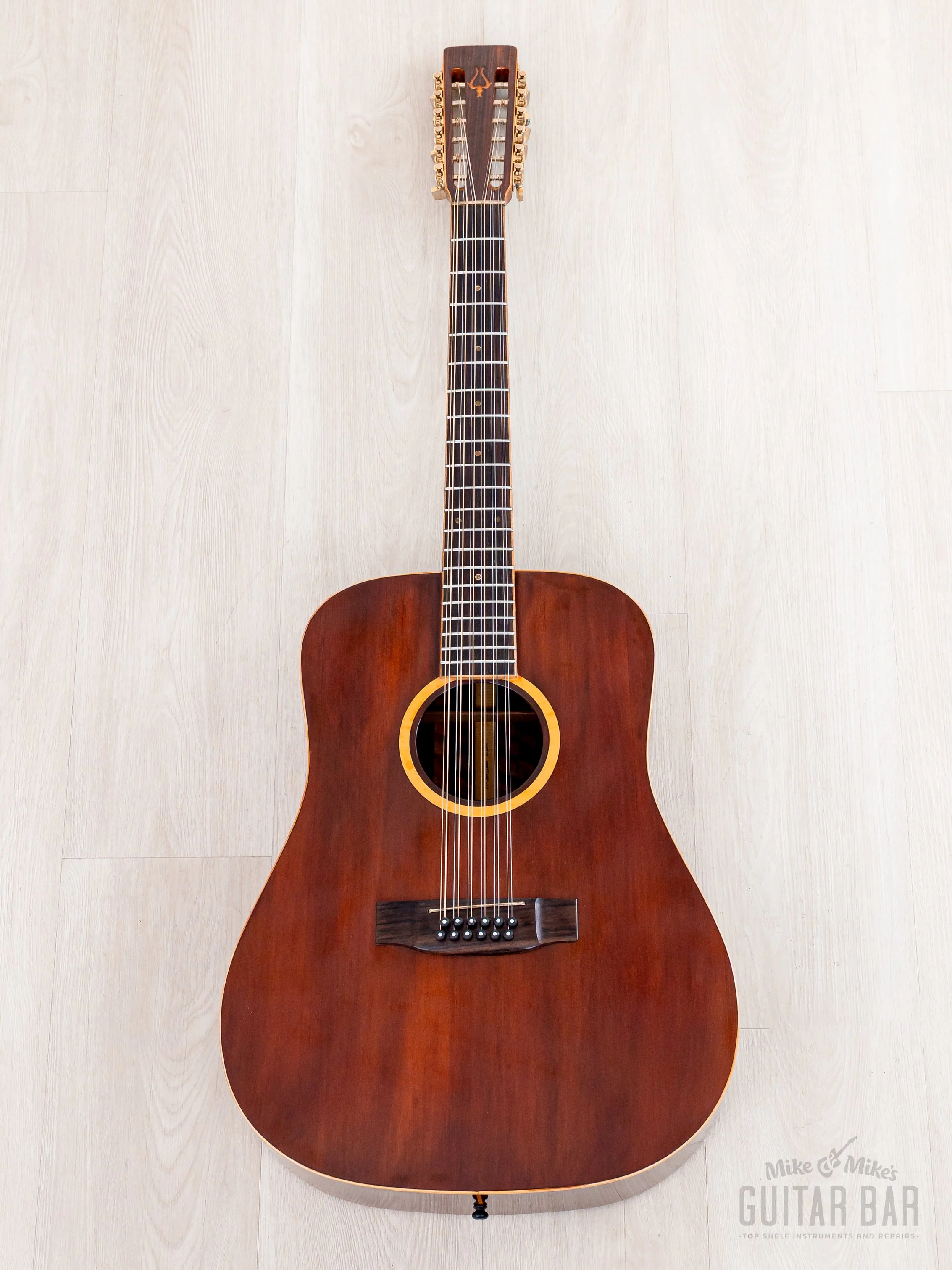 1980 Yamaki The ‘78 Heritage/12 Vintage 12-String Dreadnought Acoustic Guitar w/ Case, Japan - Image 2