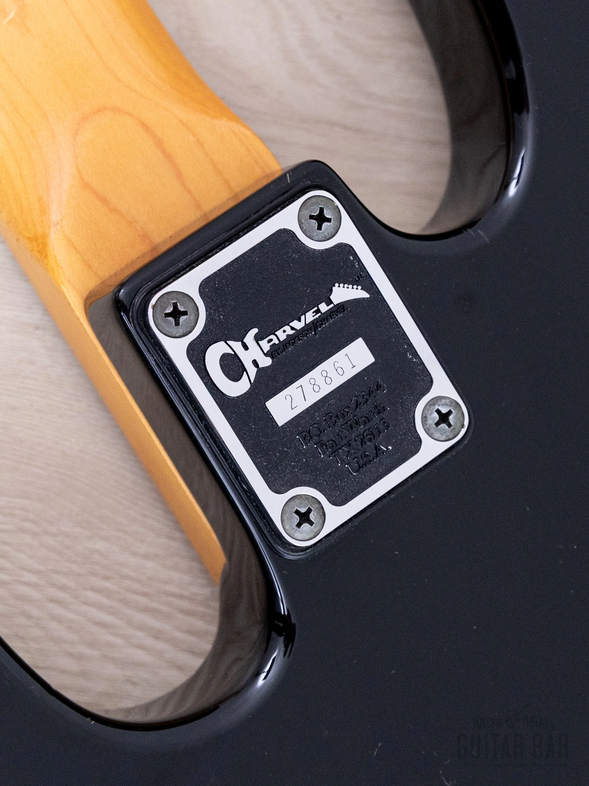 1980s Charvel by Jackson 1B Vintage Bass Black, Japan - Image 14