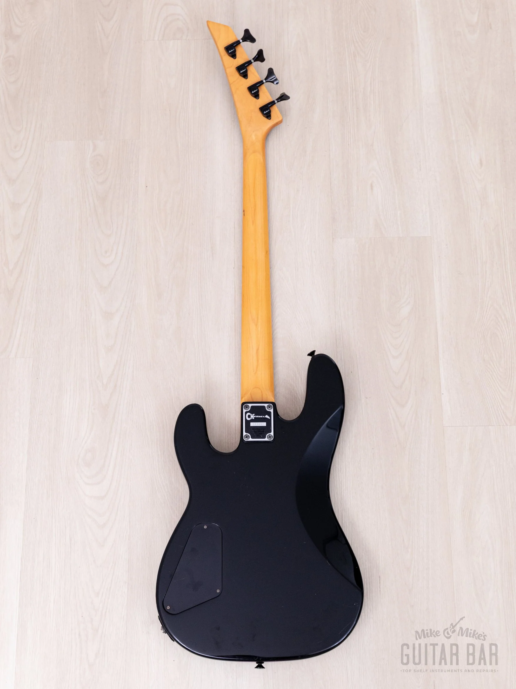 1980s Charvel by Jackson 1B Vintage Bass Black, Japan - Image 3