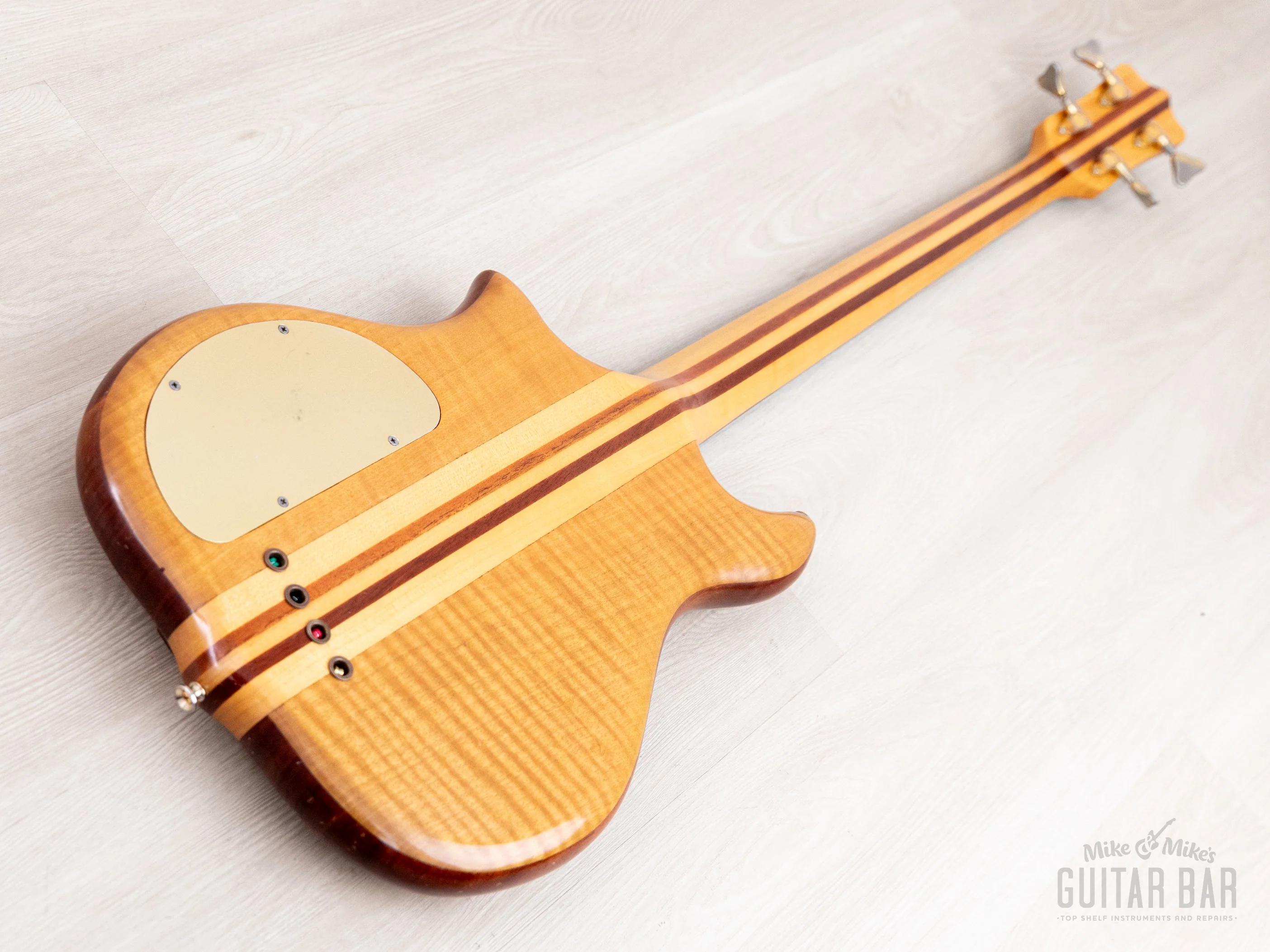 1980s Kawai FIIB Vintage Neck Through Bass Guitar w/ Active Electronics & Case, Japan - Image 11