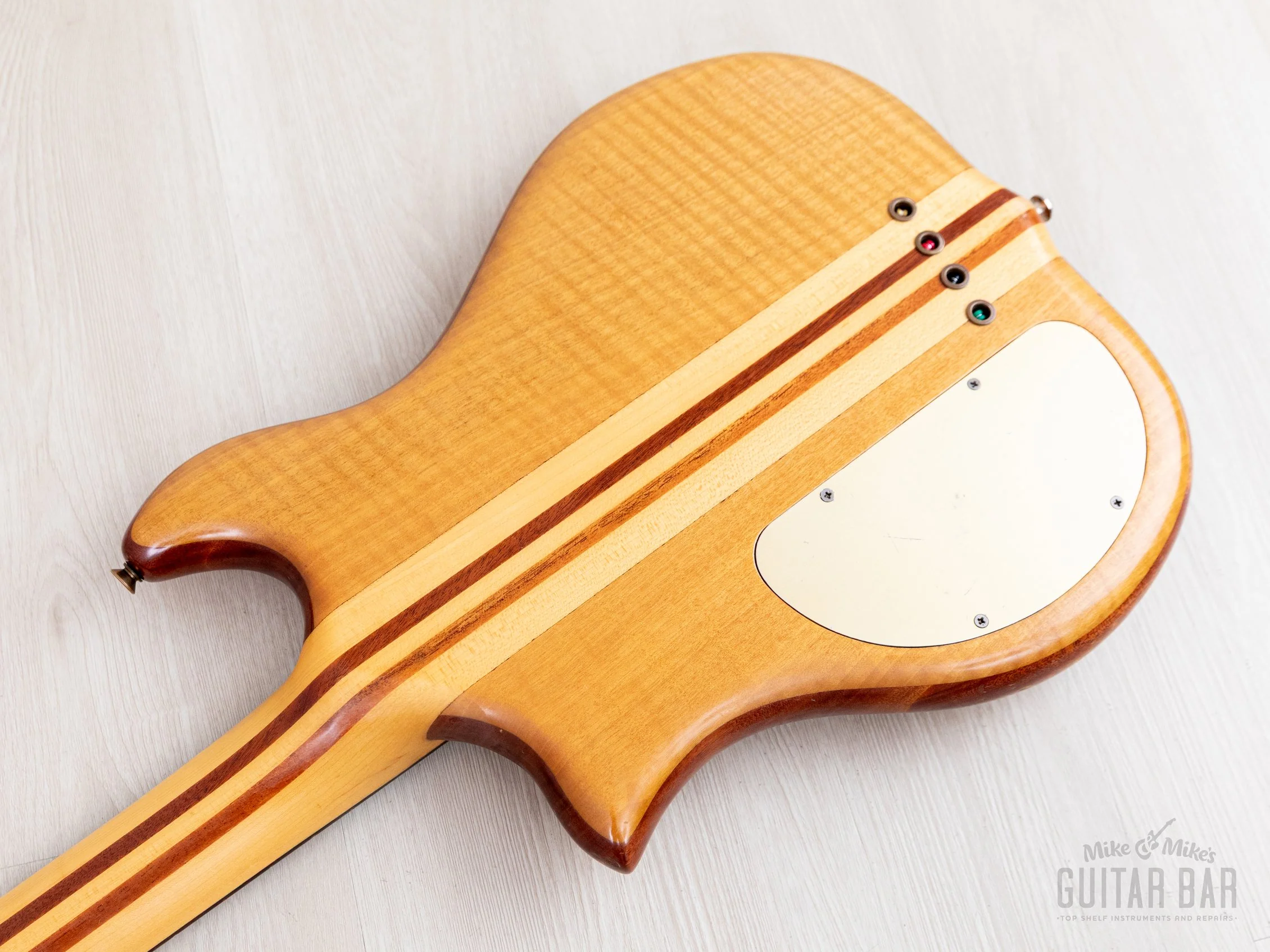 1980s Kawai FIIB Vintage Neck Through Bass Guitar w/ Active Electronics & Case, Japan - Image 12