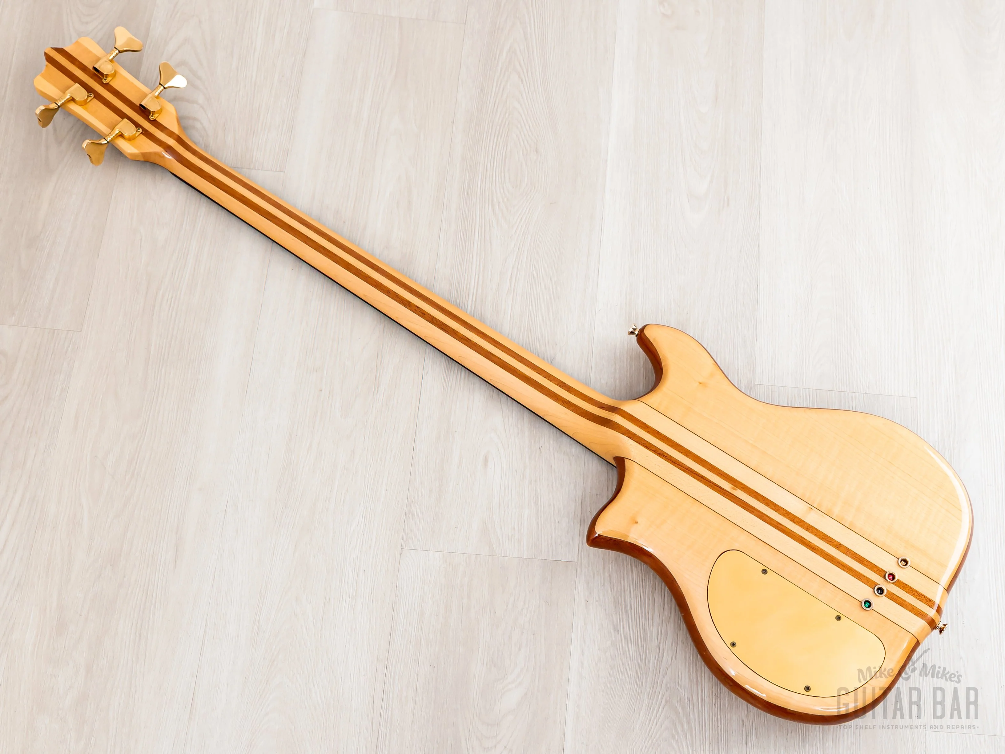 1980s Kawai FIIB Vintage Neck Through Bass Guitar w/ Active Electronics, Japan - Image 13