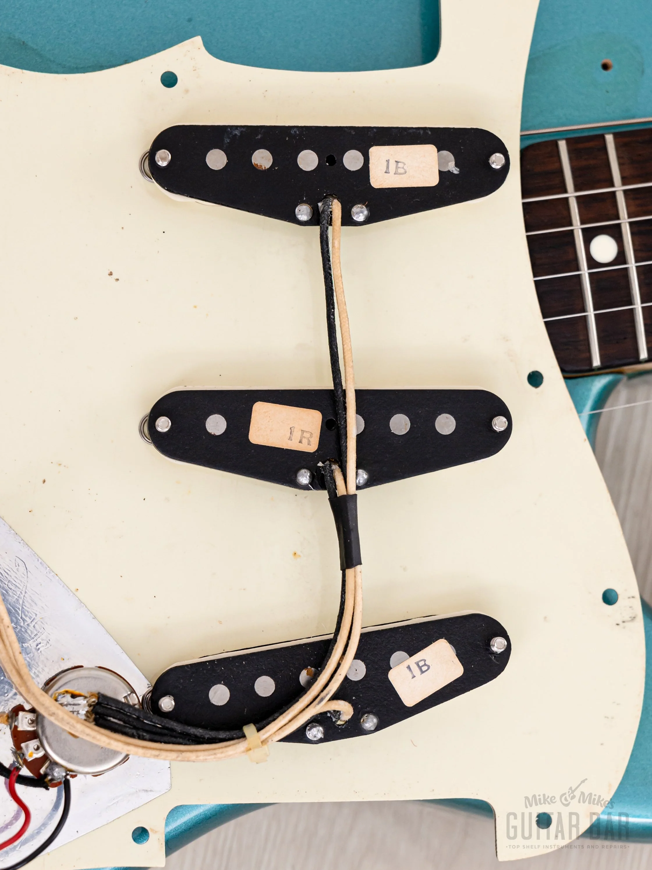 1980s PGM Moon ST-248 S-Style Guitar Lake Placid Blue w/ Seymour Duncan SSL-1 & Case, Japan - Image 17