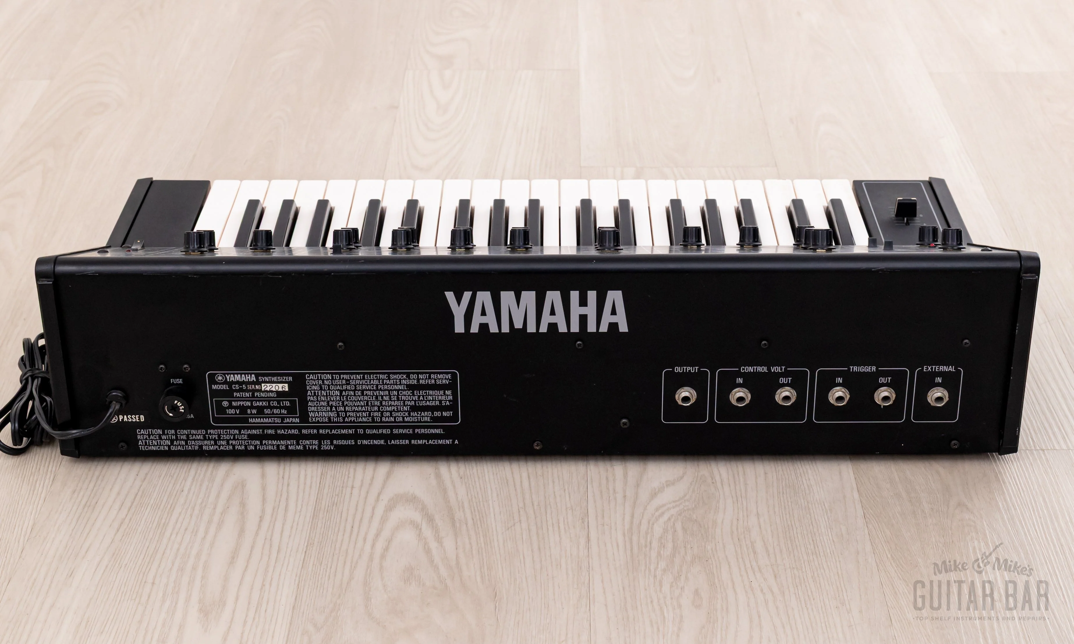 1980s Yamaha CS-5 Vintage Monophonic Analog Synthesizer, Serviced - Image 9