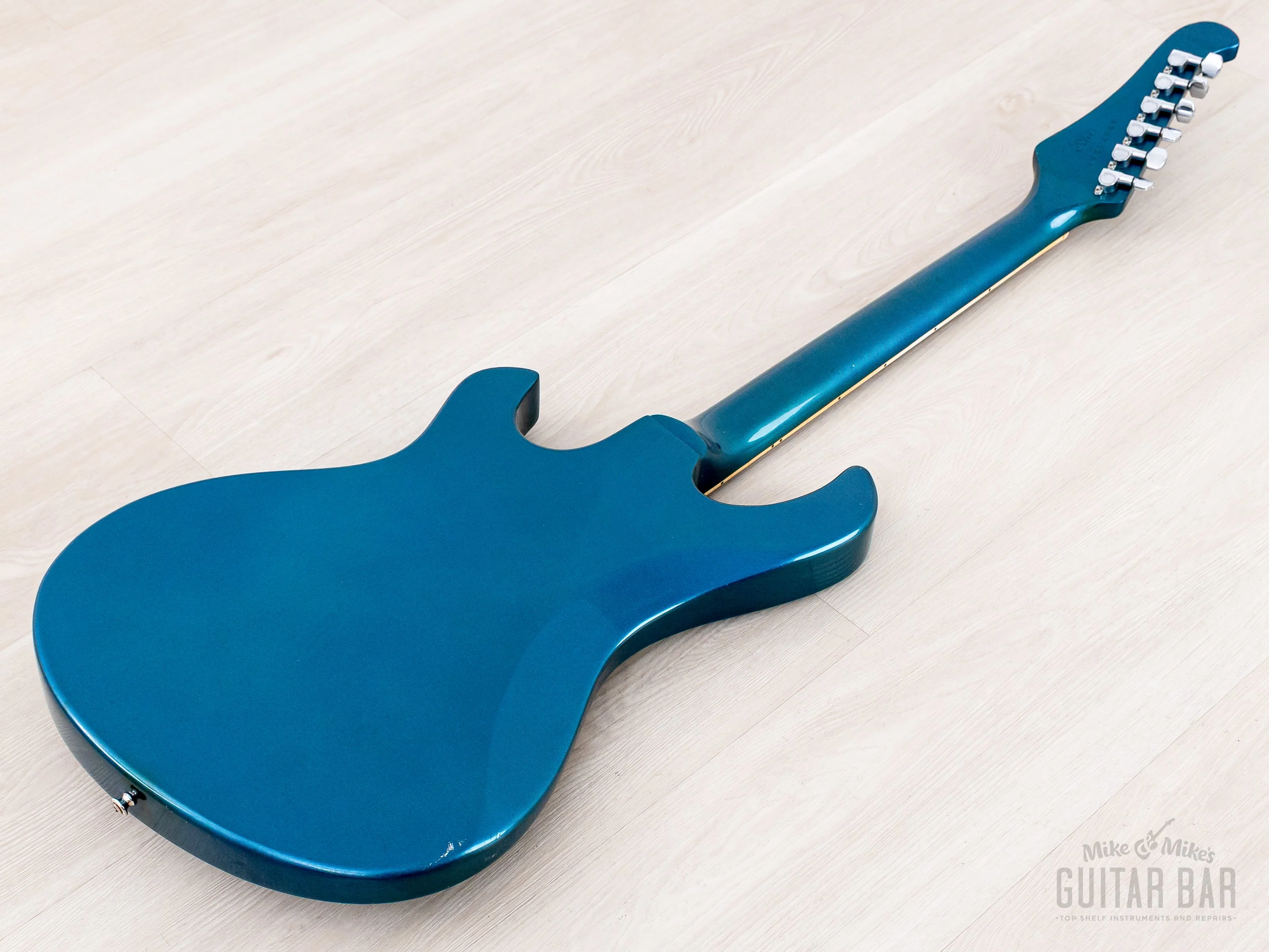 1981 Gibson Victory MV X Vintage Electric Guitar Twilight Blue w/ Case - Image 13
