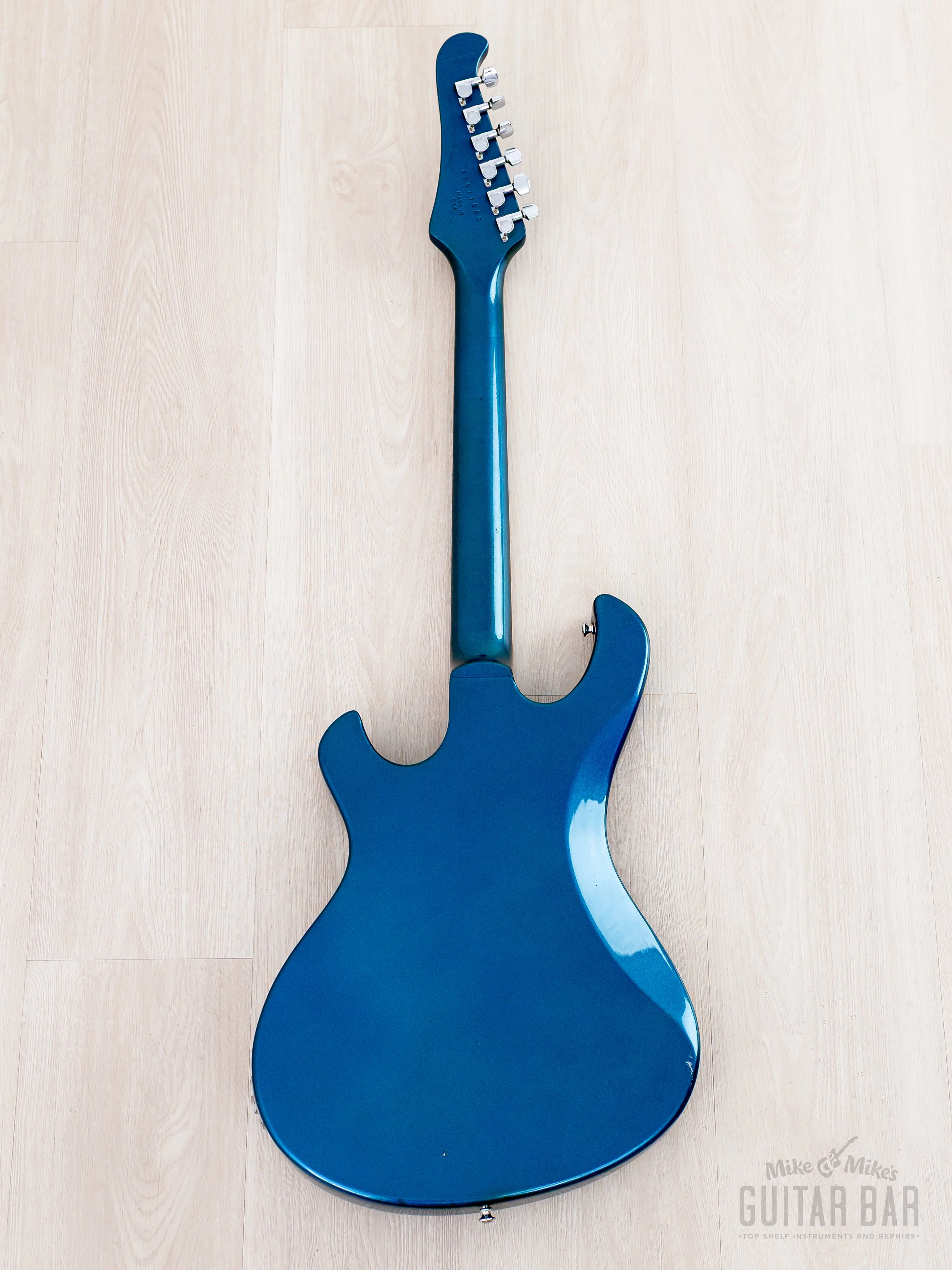 1981 Gibson Victory MV X Vintage Electric Guitar Twilight Blue w/ Case - Image 3