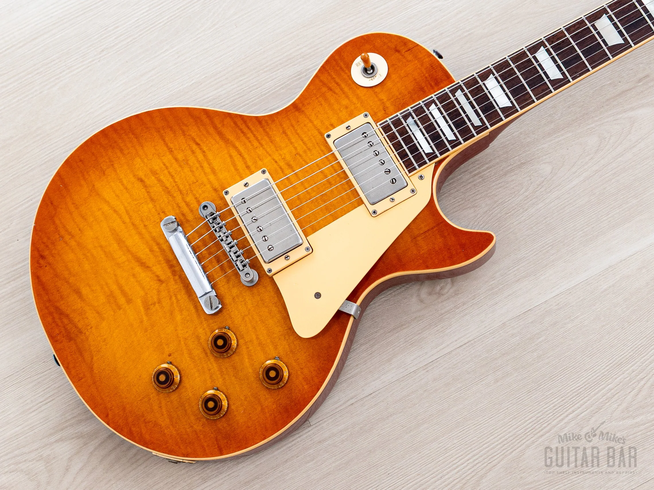 1981 Greco Super Real EGF1200 Sunburst Lacquer Finish w/ Dry Z PAFs, Brazilian Board & Case, Japan