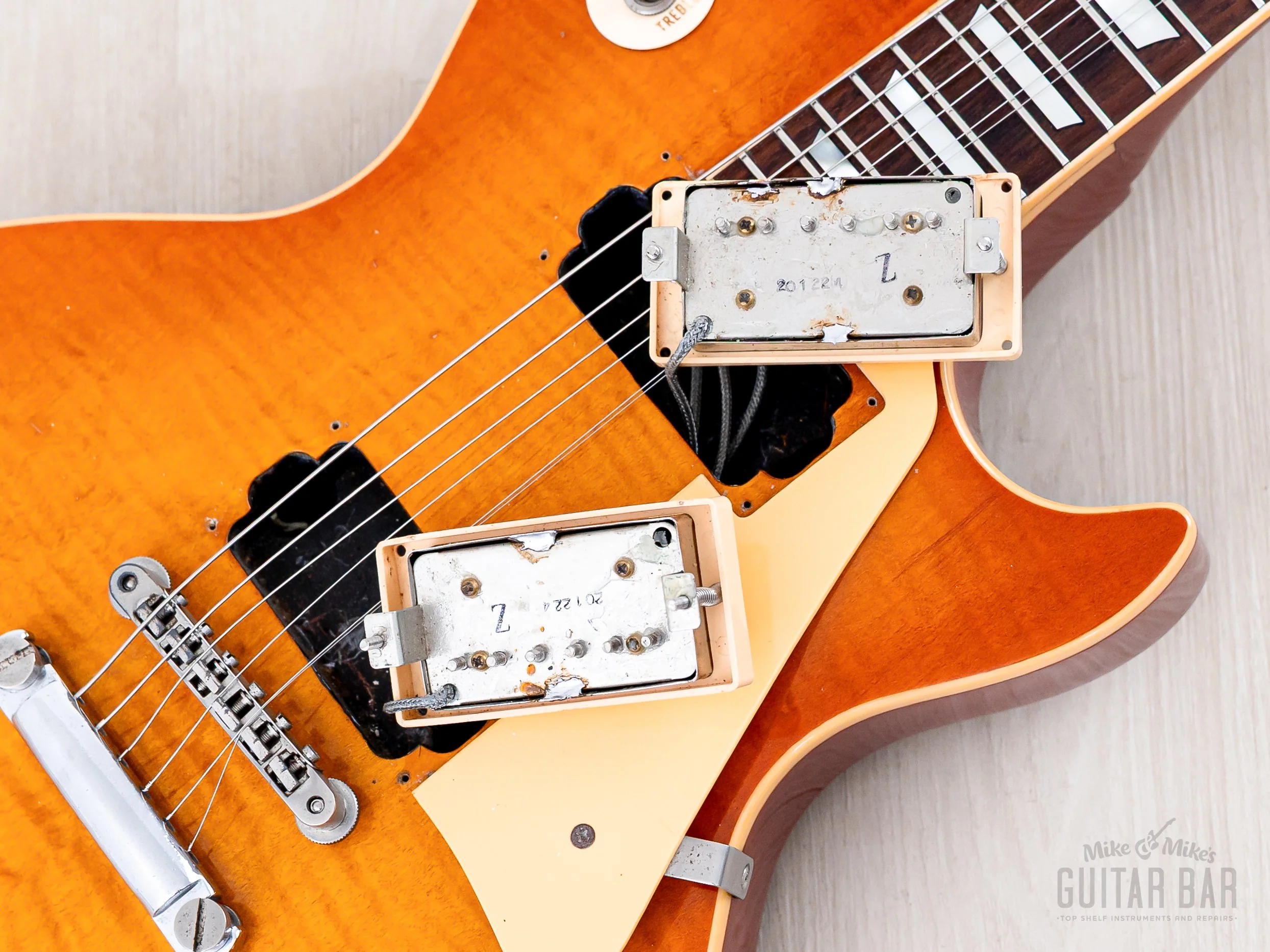 1981 Greco Super Real EGF1200 Sunburst Lacquer Finish w/ Dry Z PAFs, Brazilian Board & Case, Japan - Image 17
