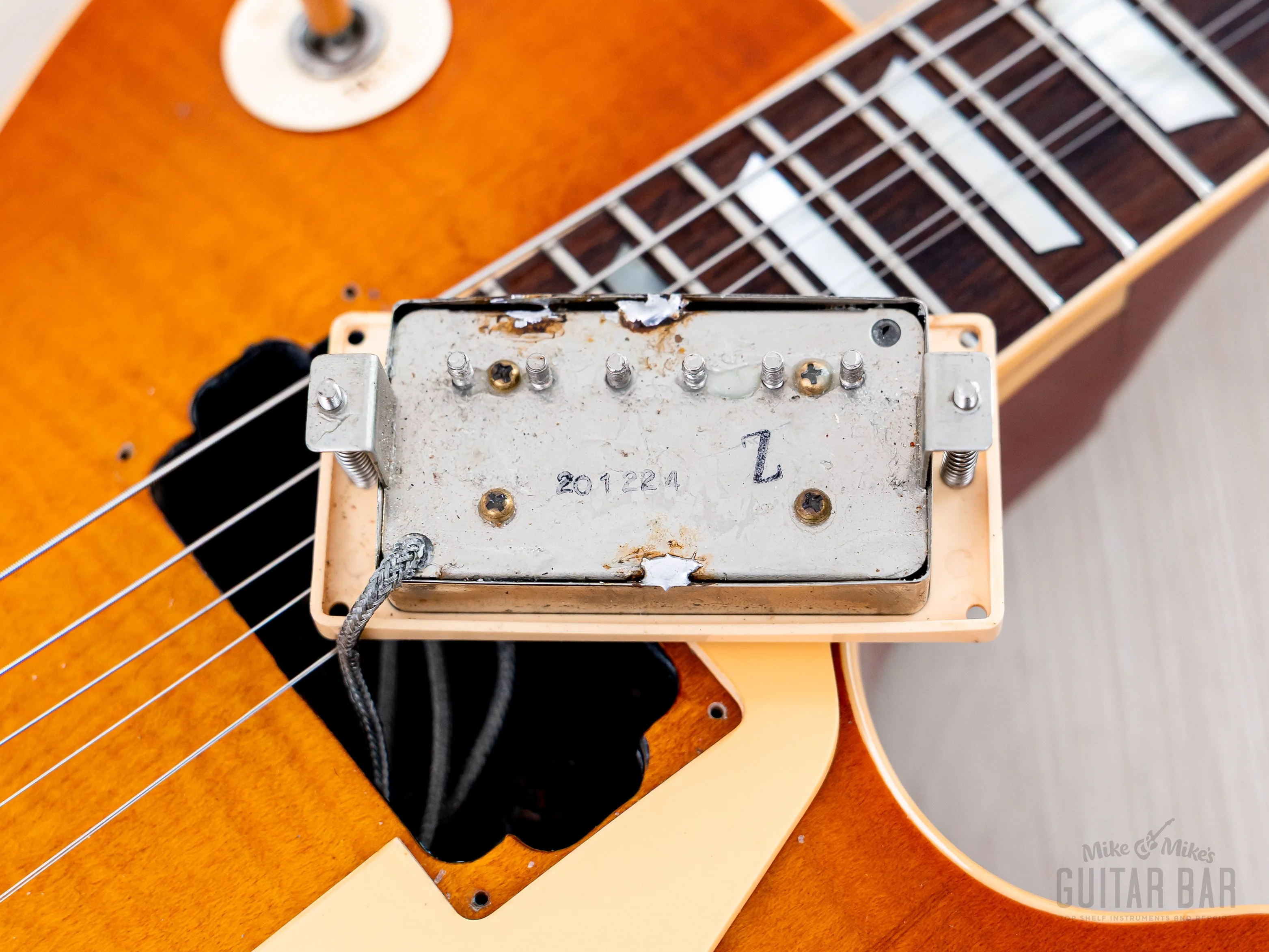 1981 Greco Super Real EGF1200 Sunburst Lacquer Finish w/ Dry Z PAFs, Brazilian Board & Case, Japan - Image 18