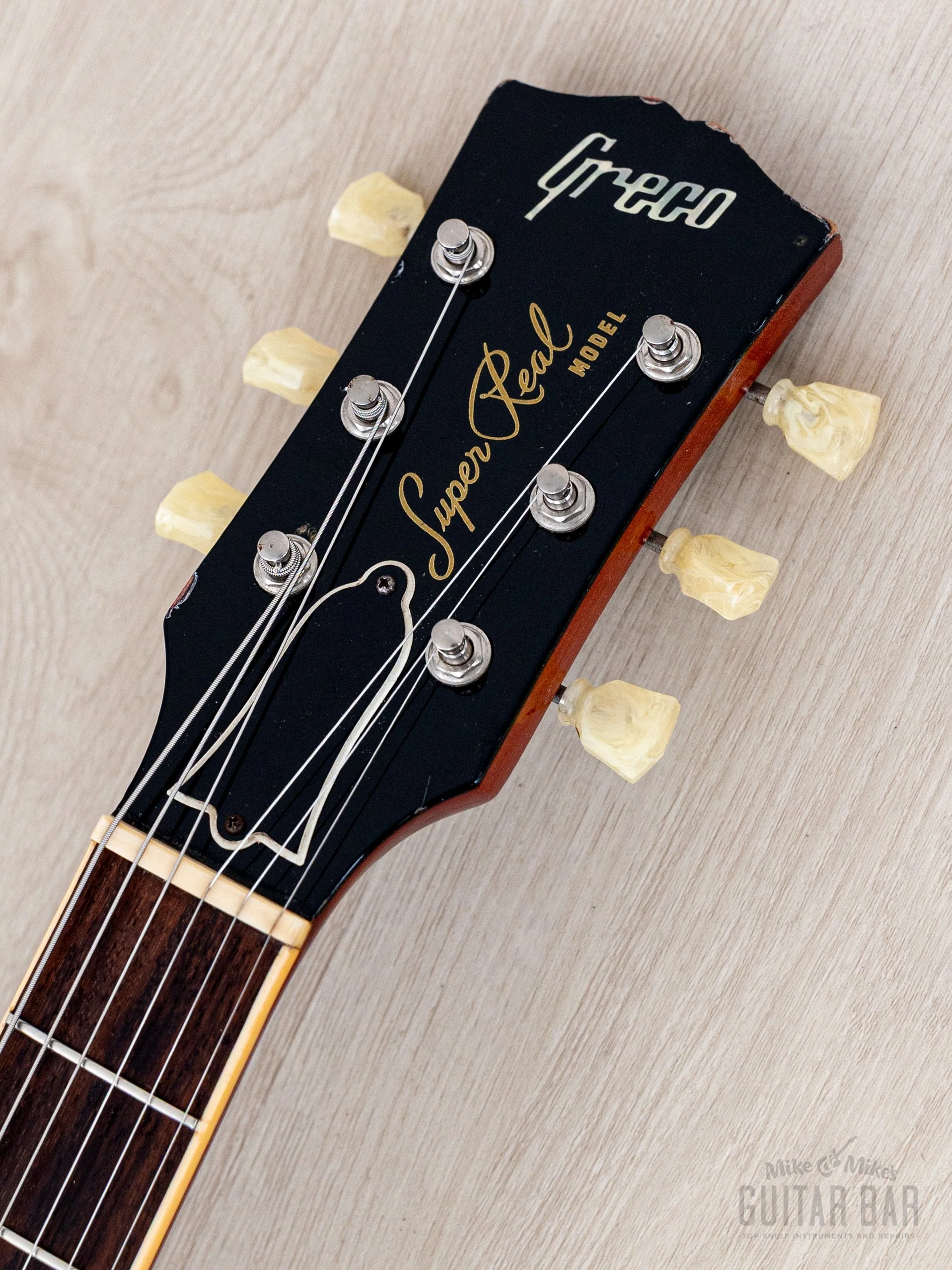 1981 Greco Super Real EGF1200 Sunburst Lacquer Finish w/ Dry Z PAFs, Brazilian Board & Case, Japan - Image 4
