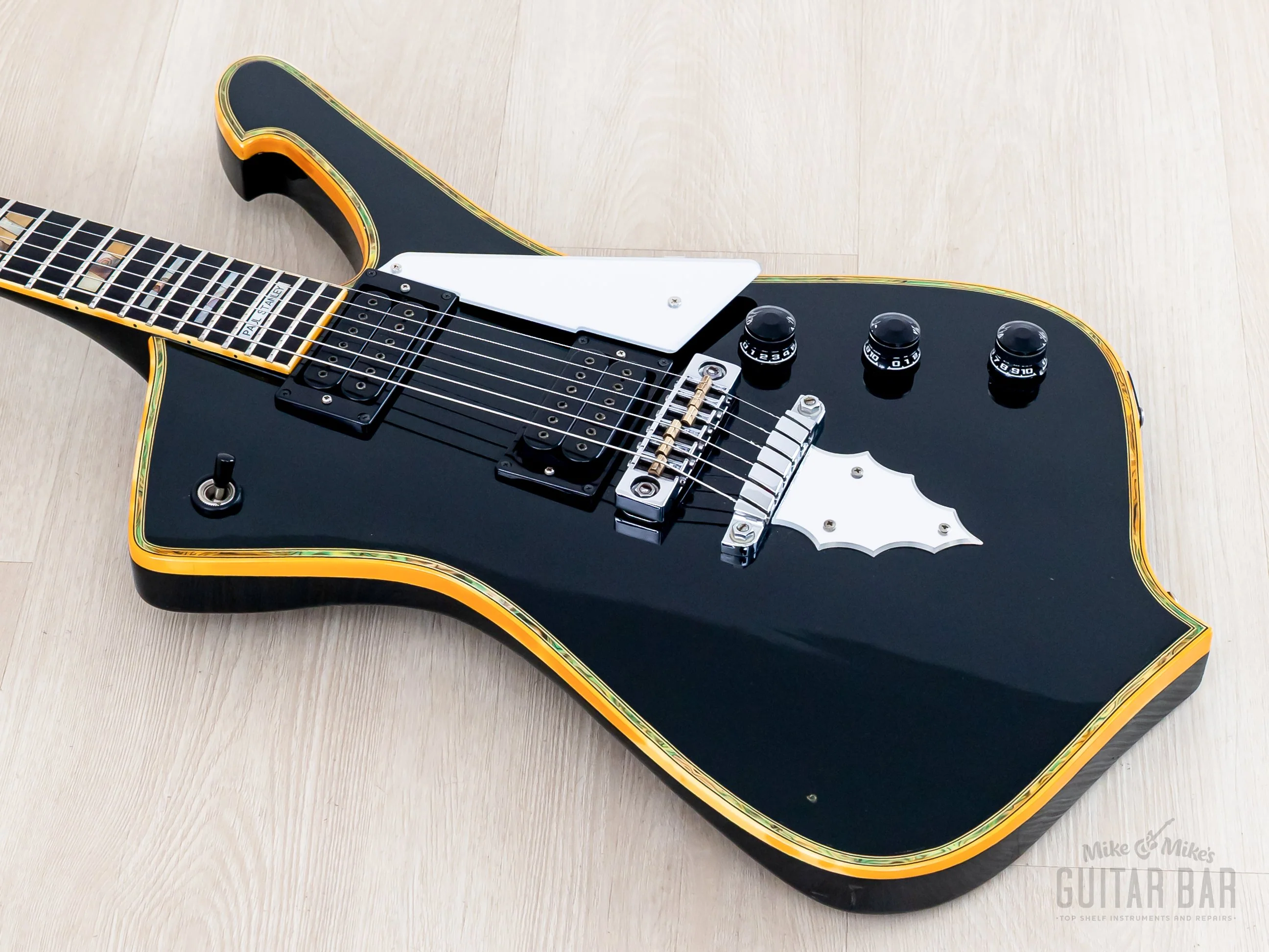 1981 Ibanez PS10 Paul Stanley Signature Iceman Black, 100% Original w/ Case, KISS - Image 10