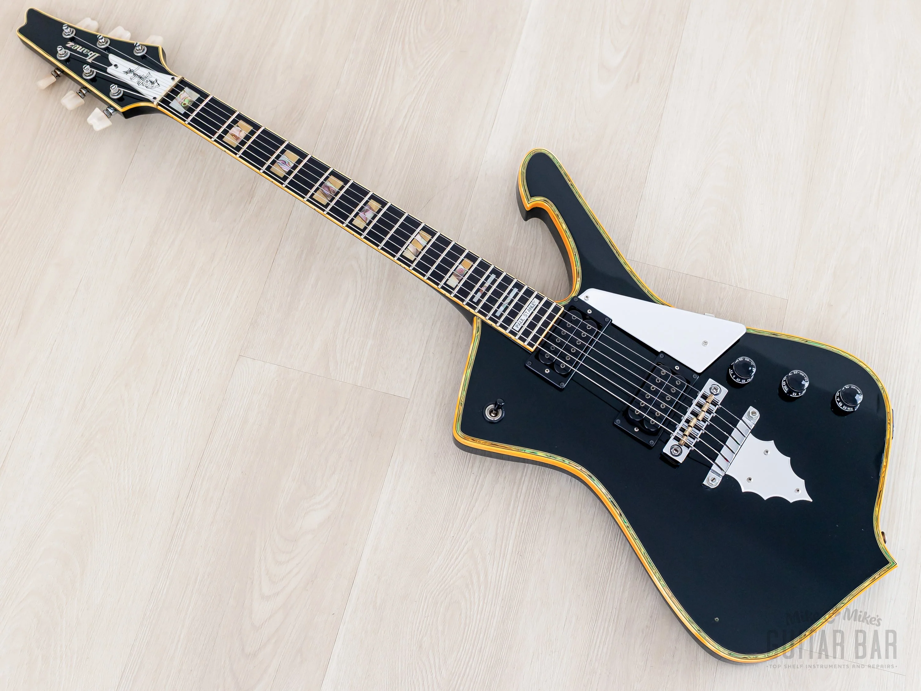 1981 Ibanez PS10 Paul Stanley Signature Iceman Black, 100% Original w/ Case, KISS - Image 12