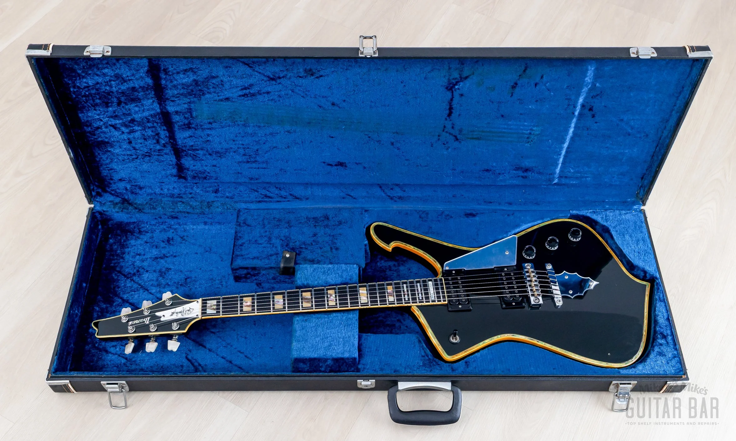 1981 Ibanez PS10 Paul Stanley Signature Iceman Black, 100% Original w/ Case, KISS - Image 16