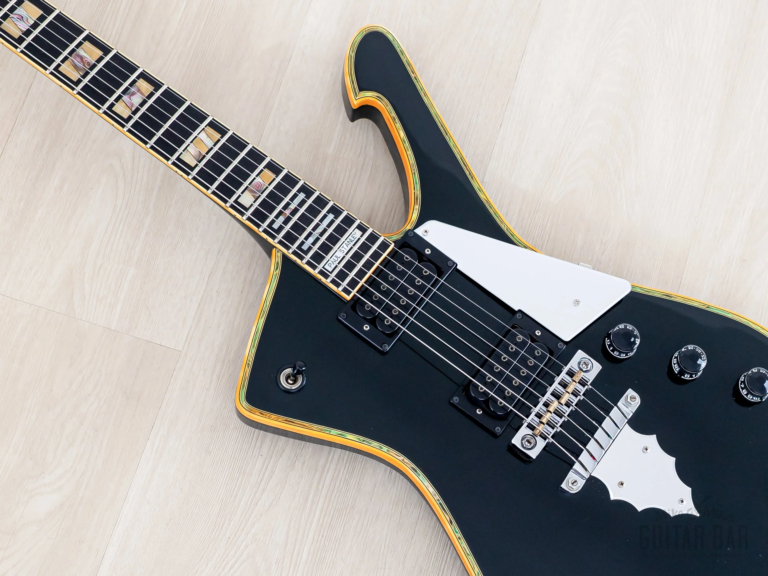 1981 Ibanez PS10 Paul Stanley Signature Iceman Black, 100% Original w/ Case, KISS - Image 7