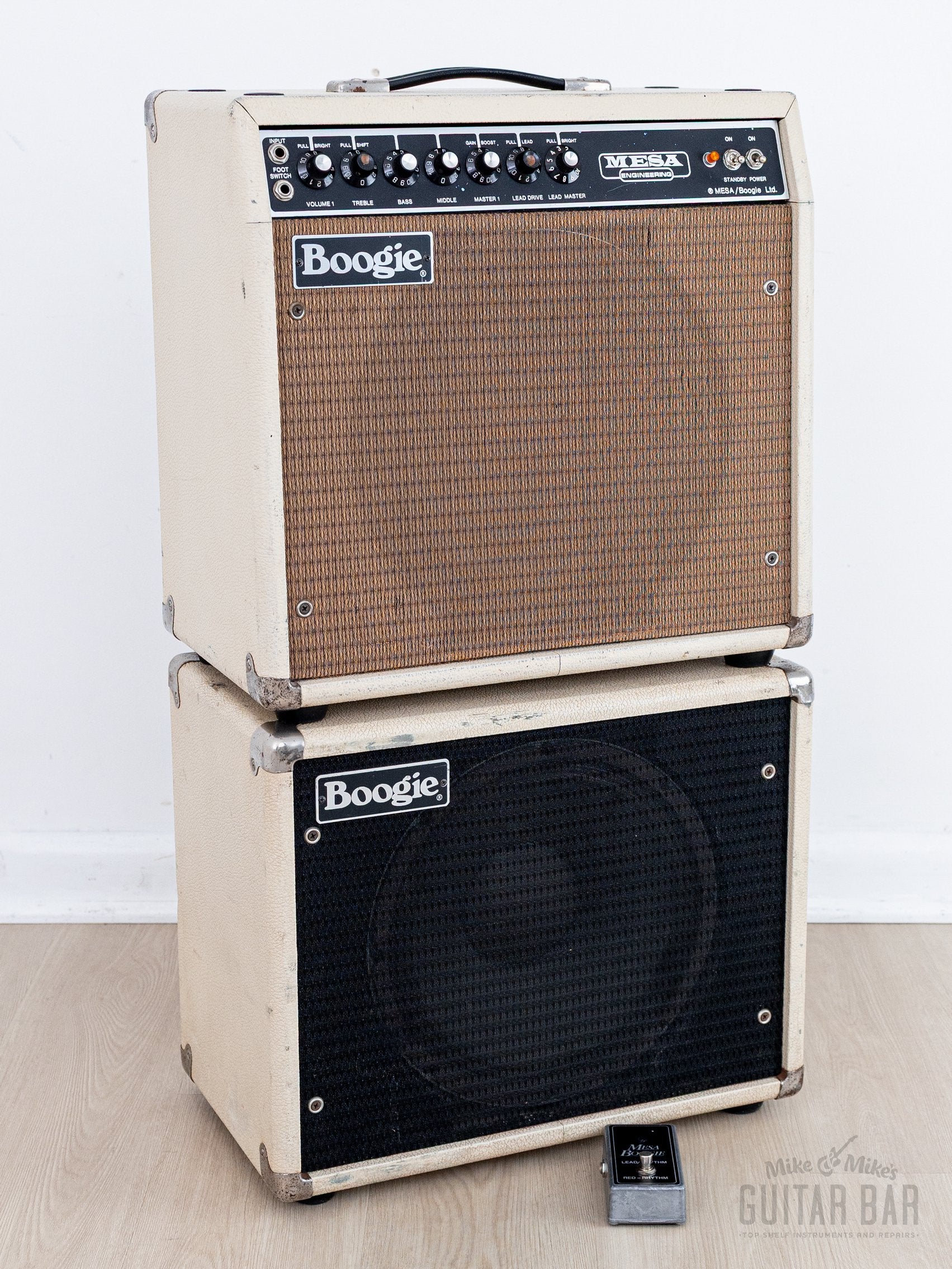 1981 Mesa Boogie Mark II B Vintage 1x12 Tube Amp Blonde & 1x12 Extension Cabinet
