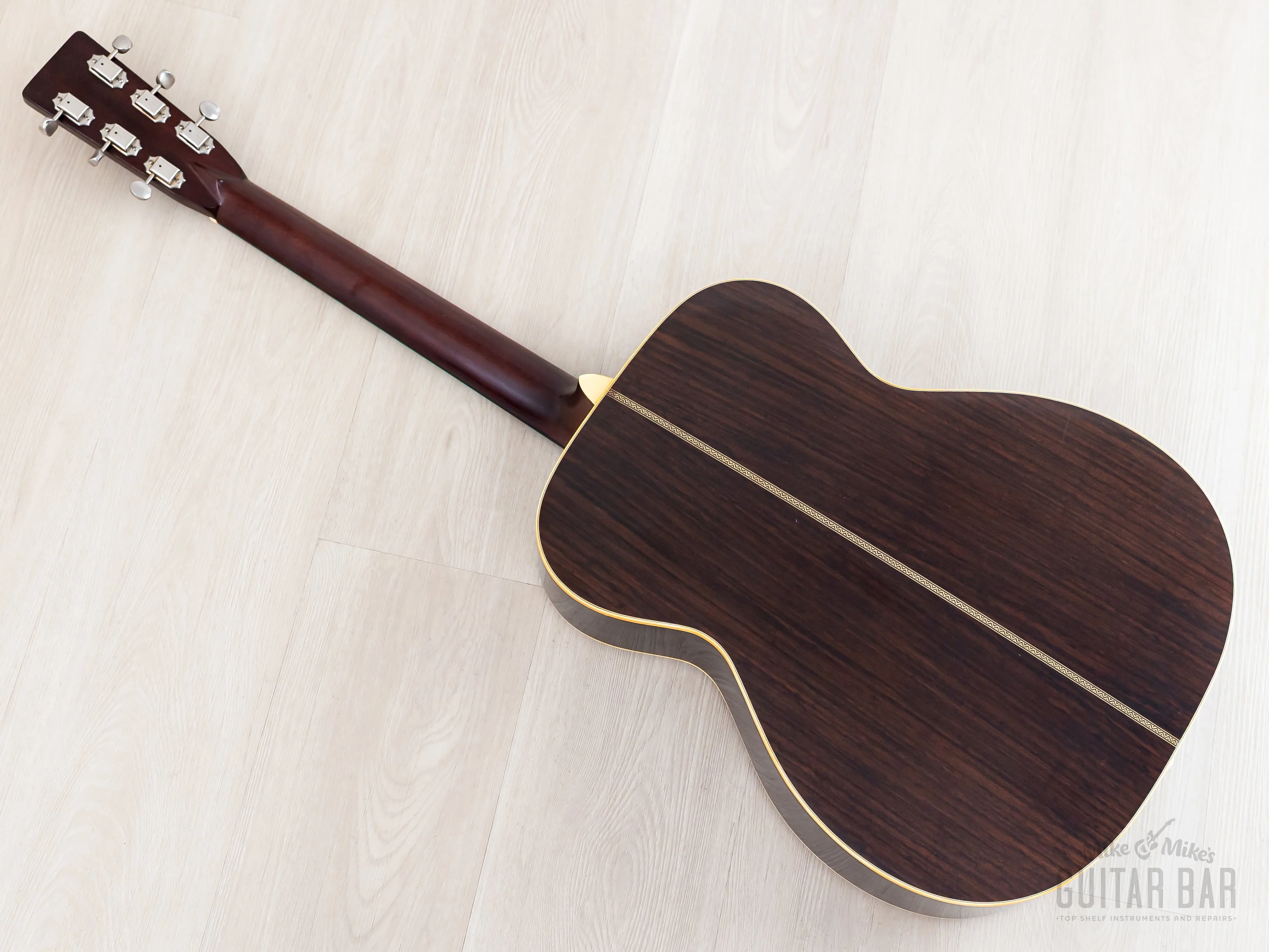 1981 Tokai Cat’s Eyes CE-1200T Martin-Licensed 000-28 Herringbone Vintage Acoustic Guitar w/ Case - Image 17