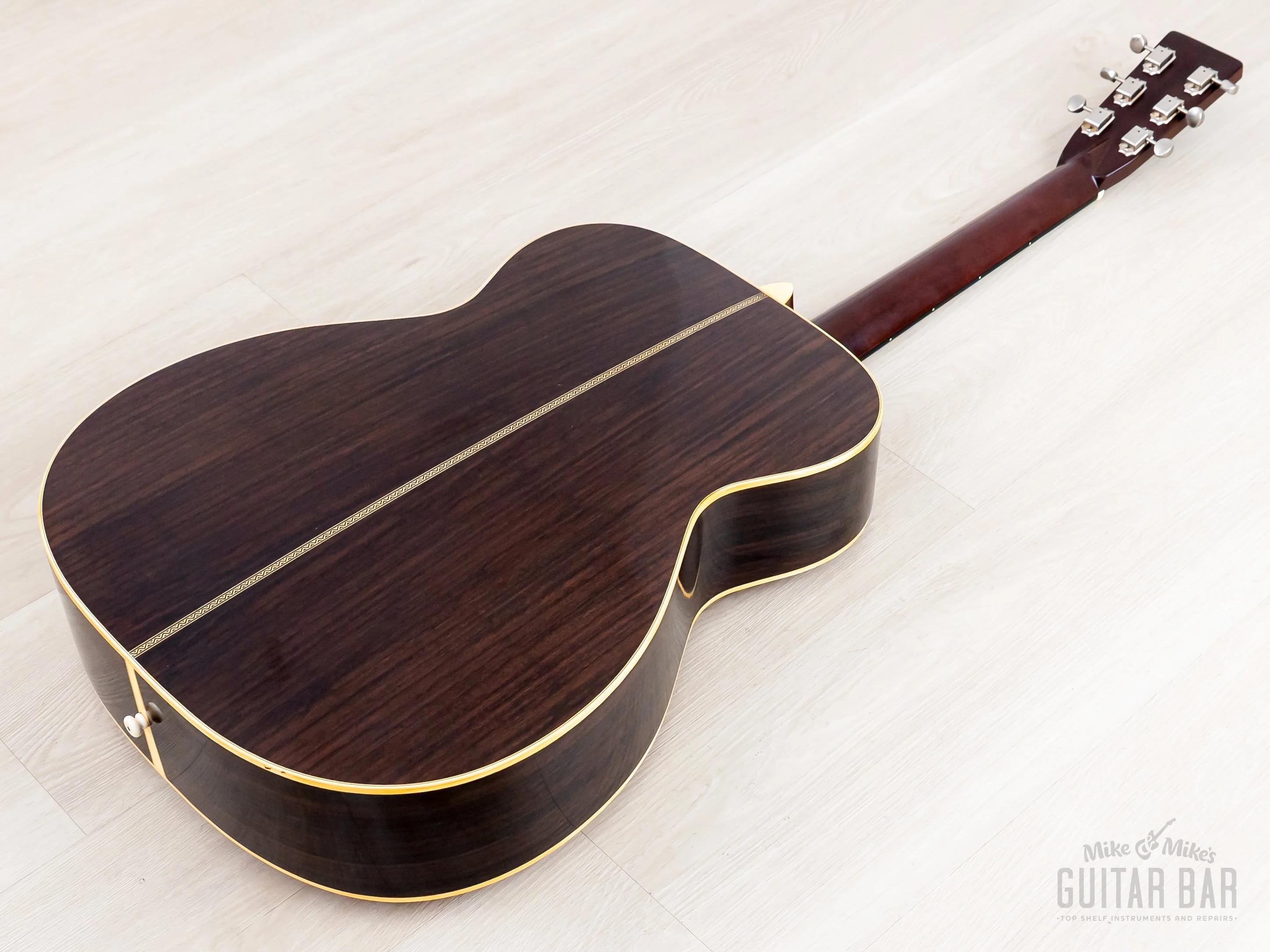 1981 Tokai Cat’s Eyes CE-1200T Martin-Licensed 000-28 Herringbone Vintage Acoustic Guitar w/ Case - Image 18