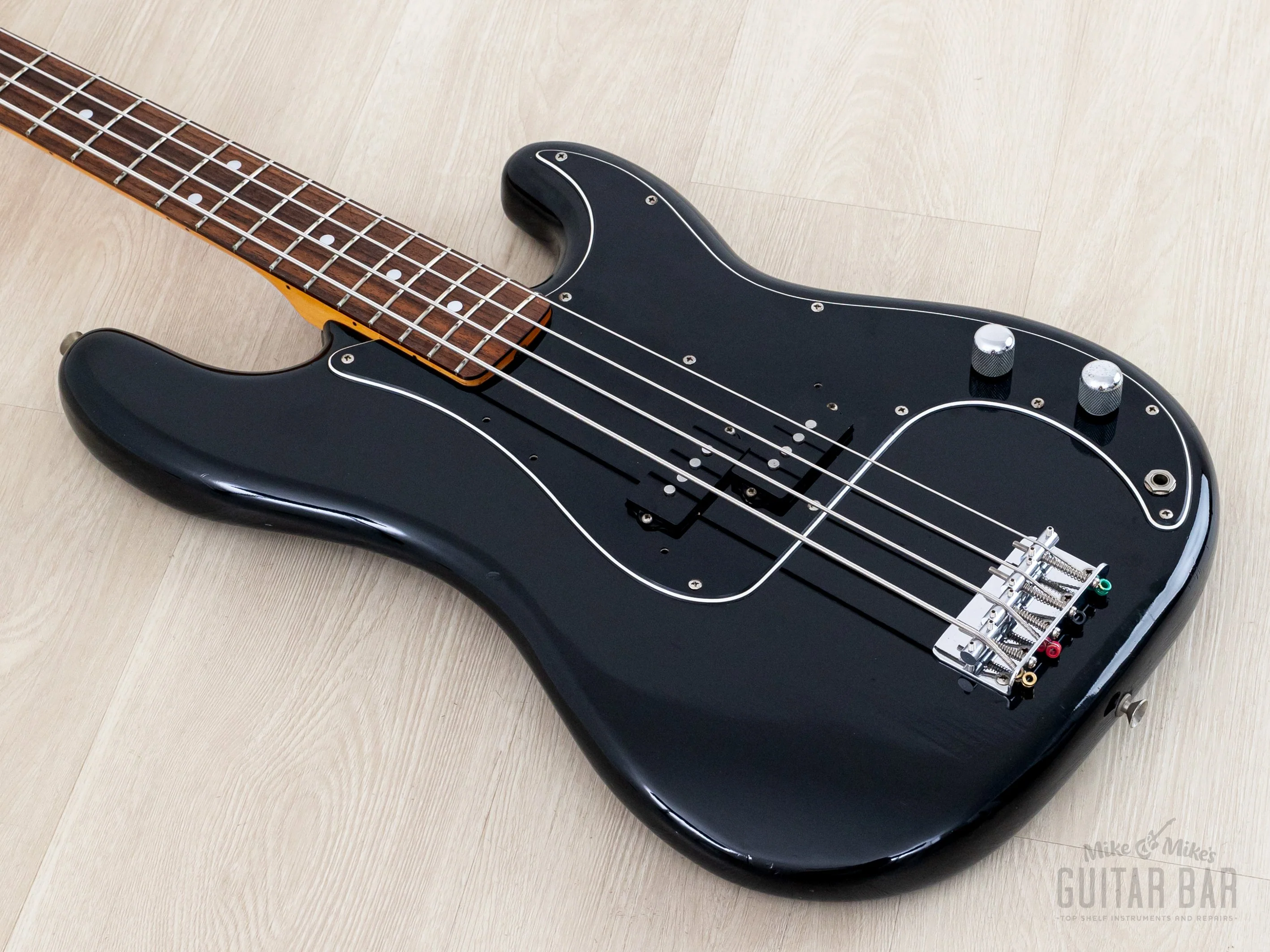 1981 Tokai Hard Puncher PB40 Vintage P Bass Black, Japan - Image 10