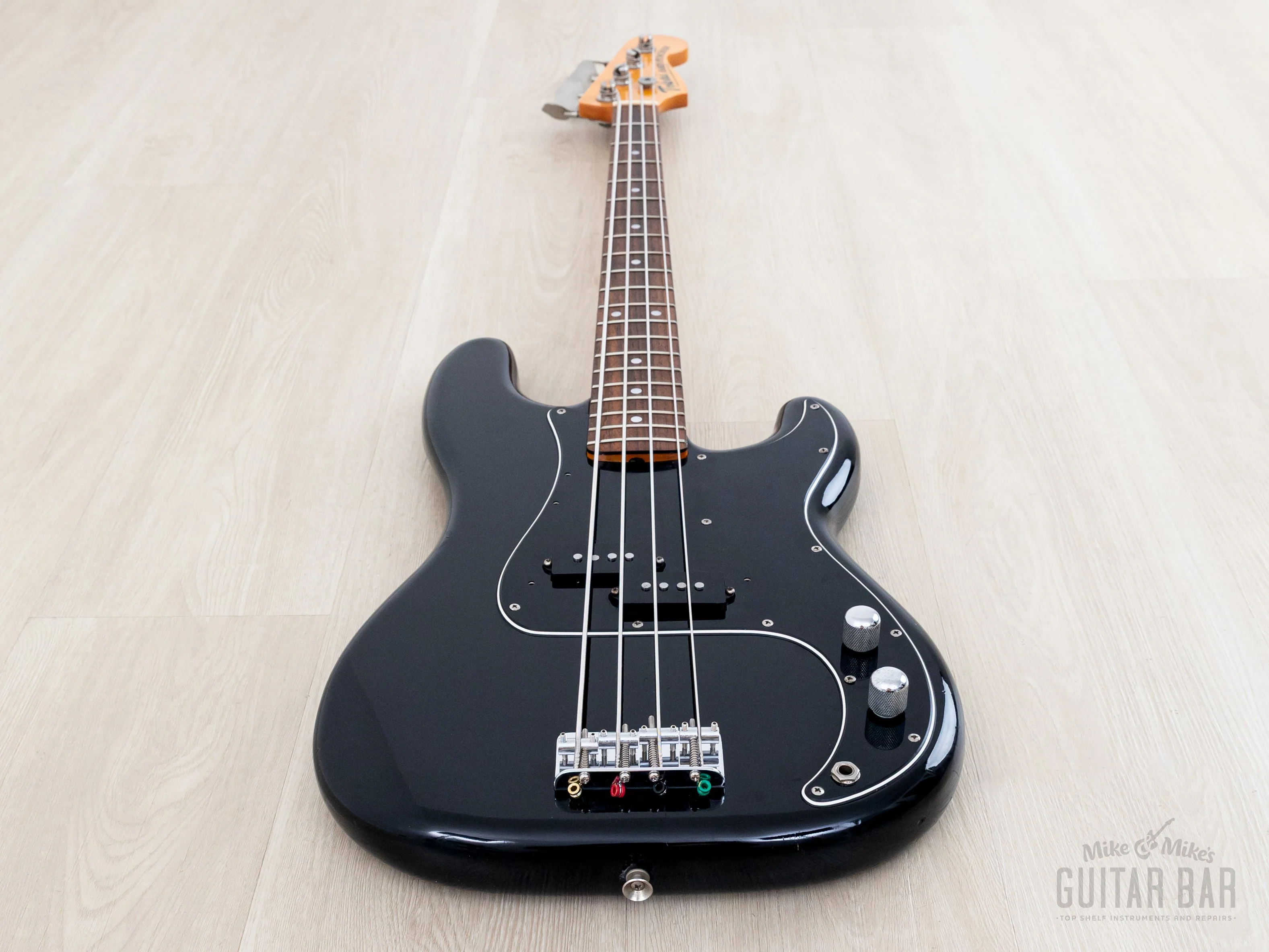 1981 Tokai Hard Puncher PB40 Vintage P Bass Black, Japan - Image 11