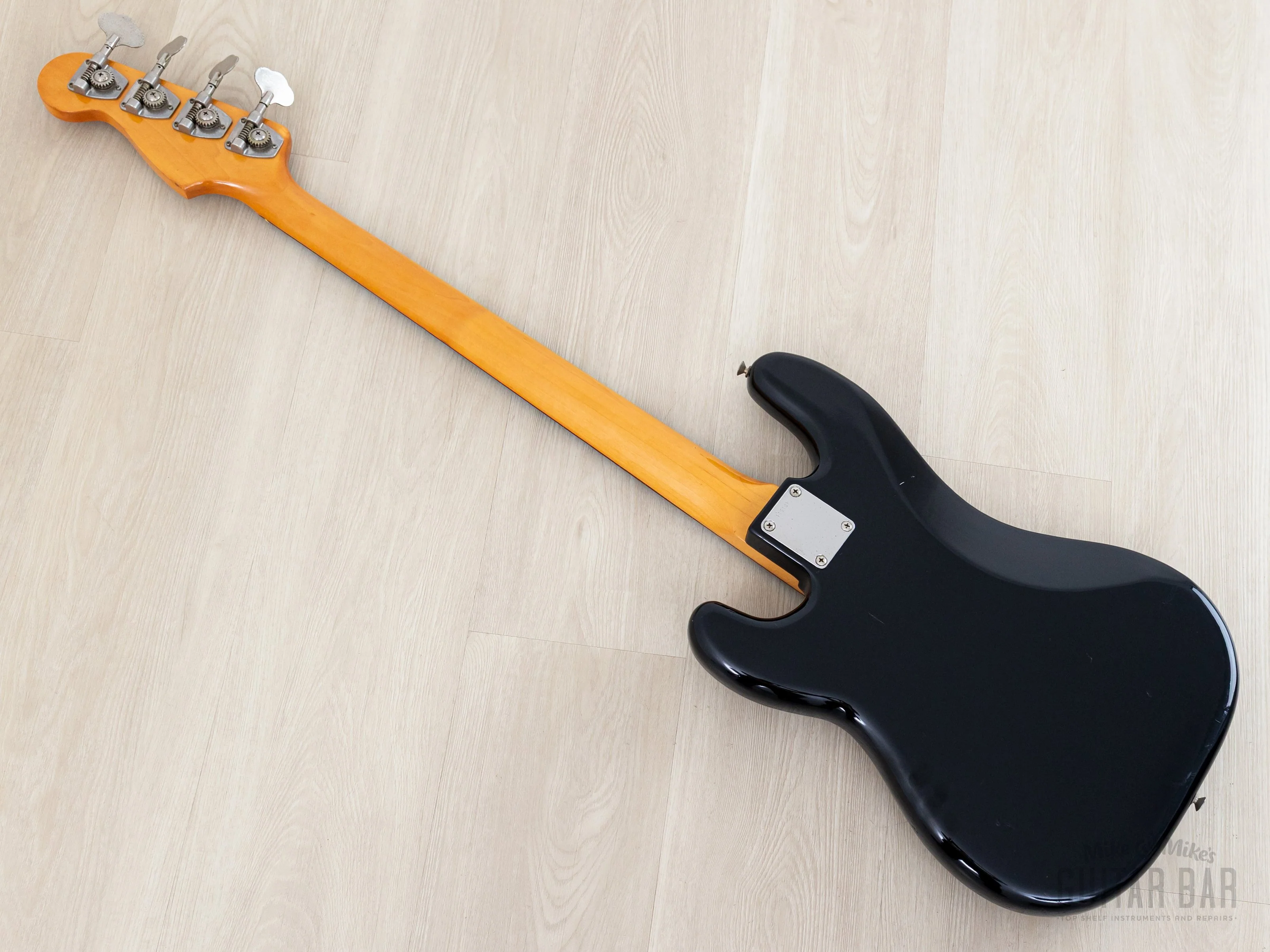 1981 Tokai Hard Puncher PB40 Vintage P Bass Black, Japan - Image 13