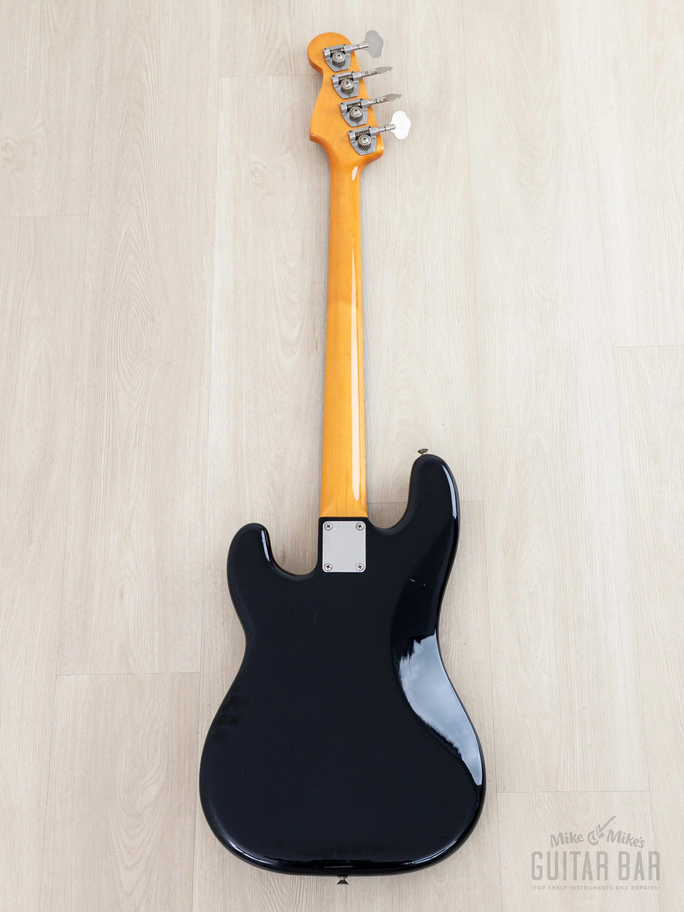 1981 Tokai Hard Puncher PB40 Vintage P Bass Black, Japan - Image 3