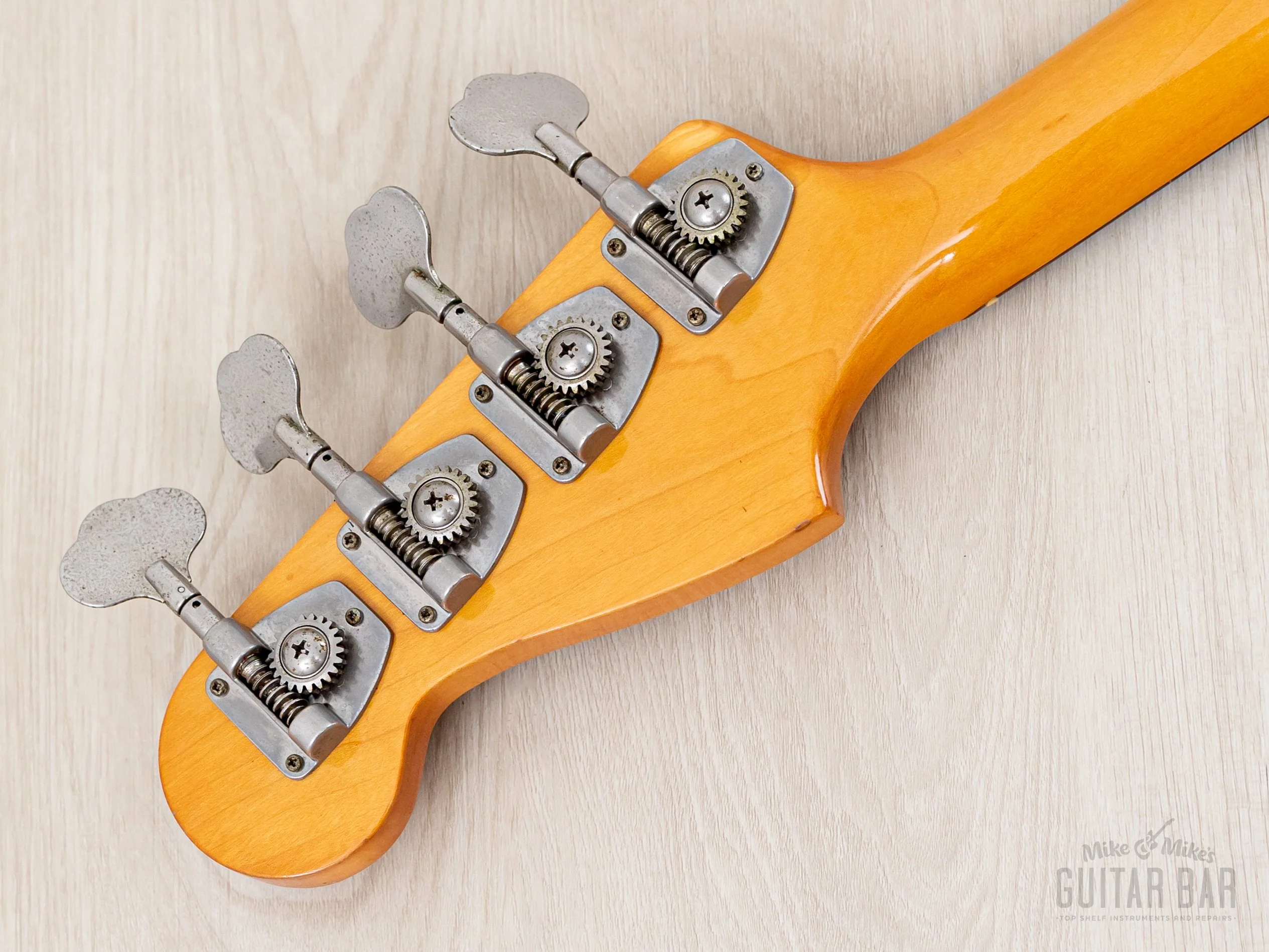 1981 Tokai Hard Puncher PB40 Vintage P Bass Black, Japan - Image 5