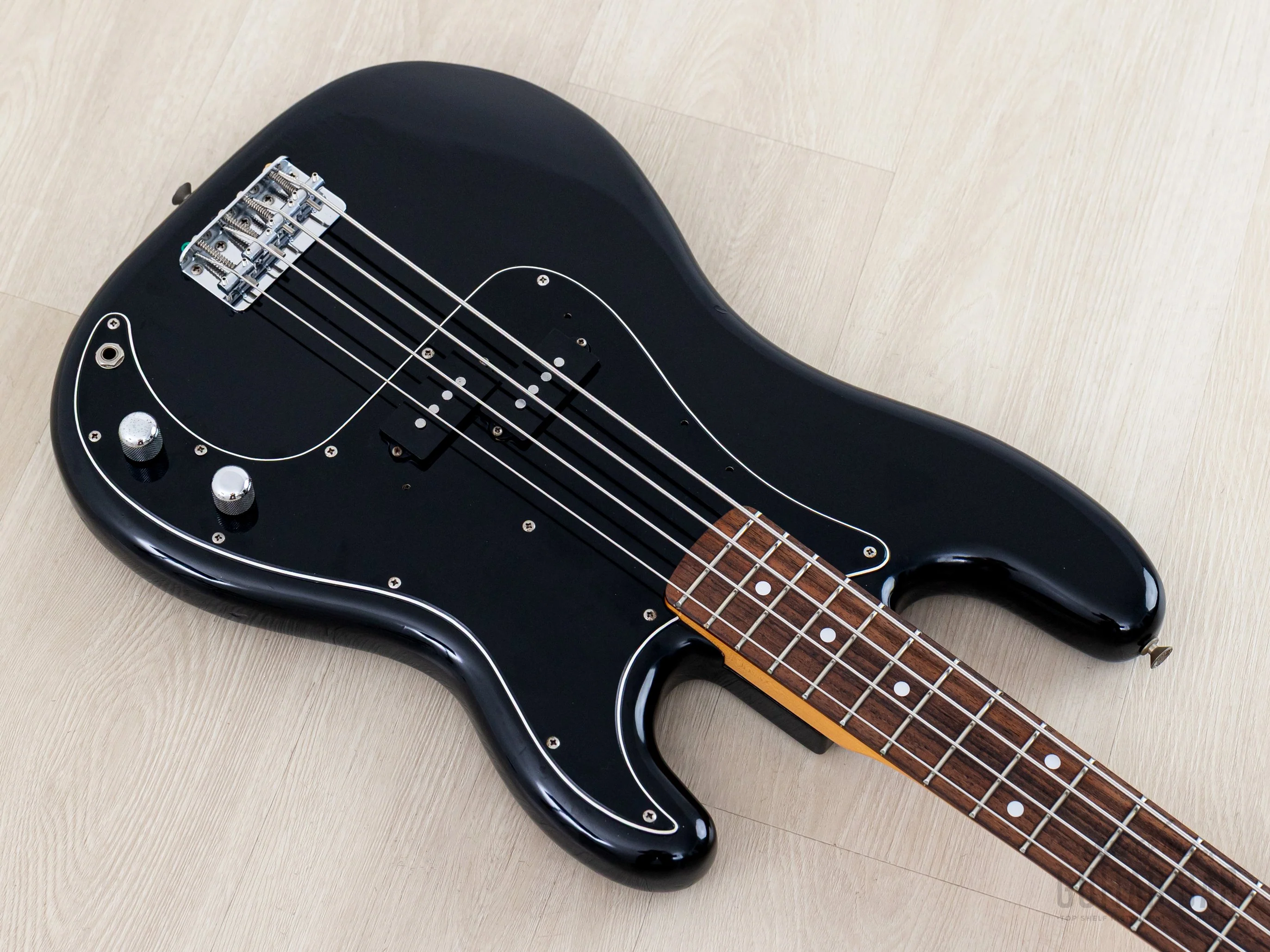 1981 Tokai Hard Puncher PB40 Vintage P Bass Black, Japan - Image 9