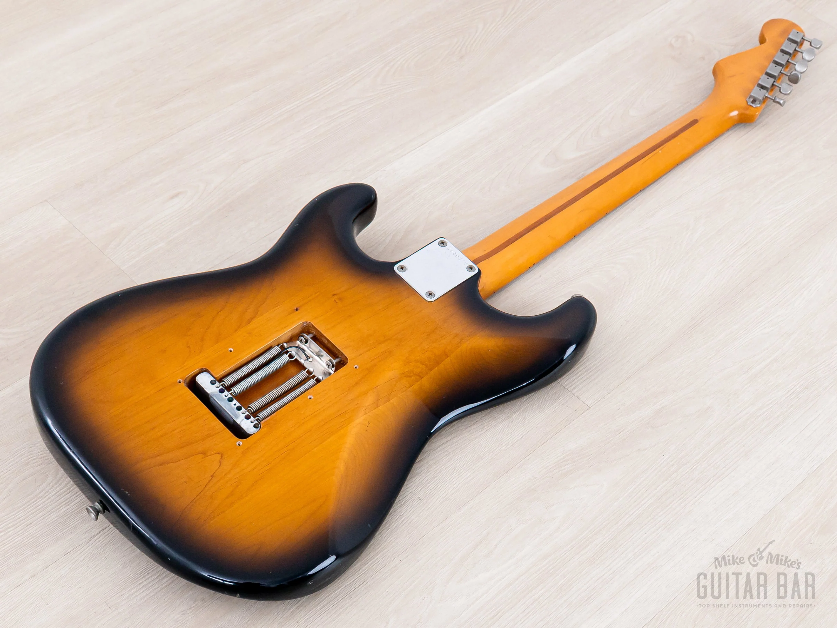 1982 Fender '57 Stratocaster JV ST57-85 Sunburst w/ USA Fullerton Gray Bobbin Pickups, Japan MIJ Fujigen - Image 14