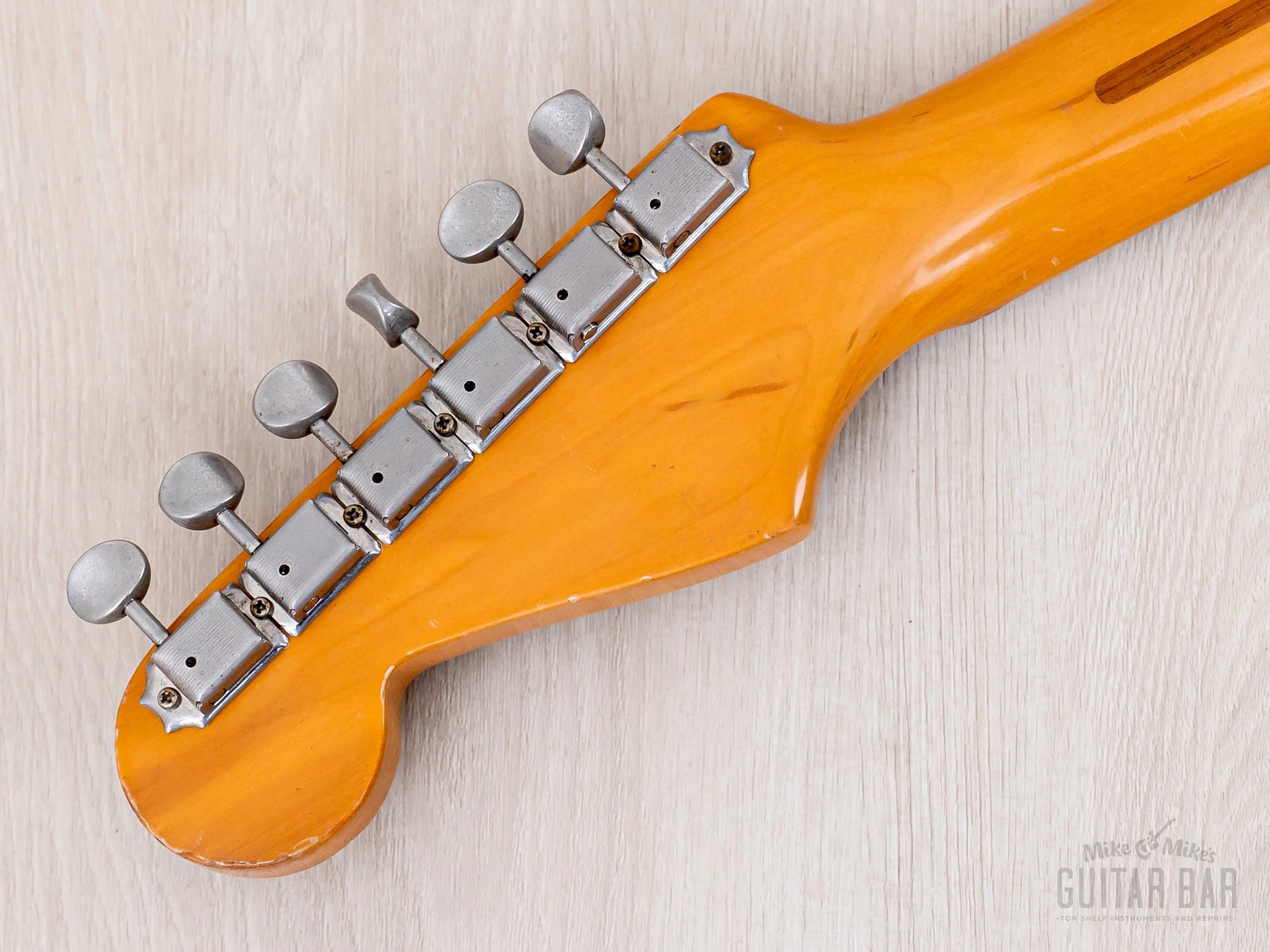 1982 Fender '57 Stratocaster JV ST57-85 Sunburst w/ USA Fullerton Gray Bobbin Pickups, Japan MIJ Fujigen - Image 5