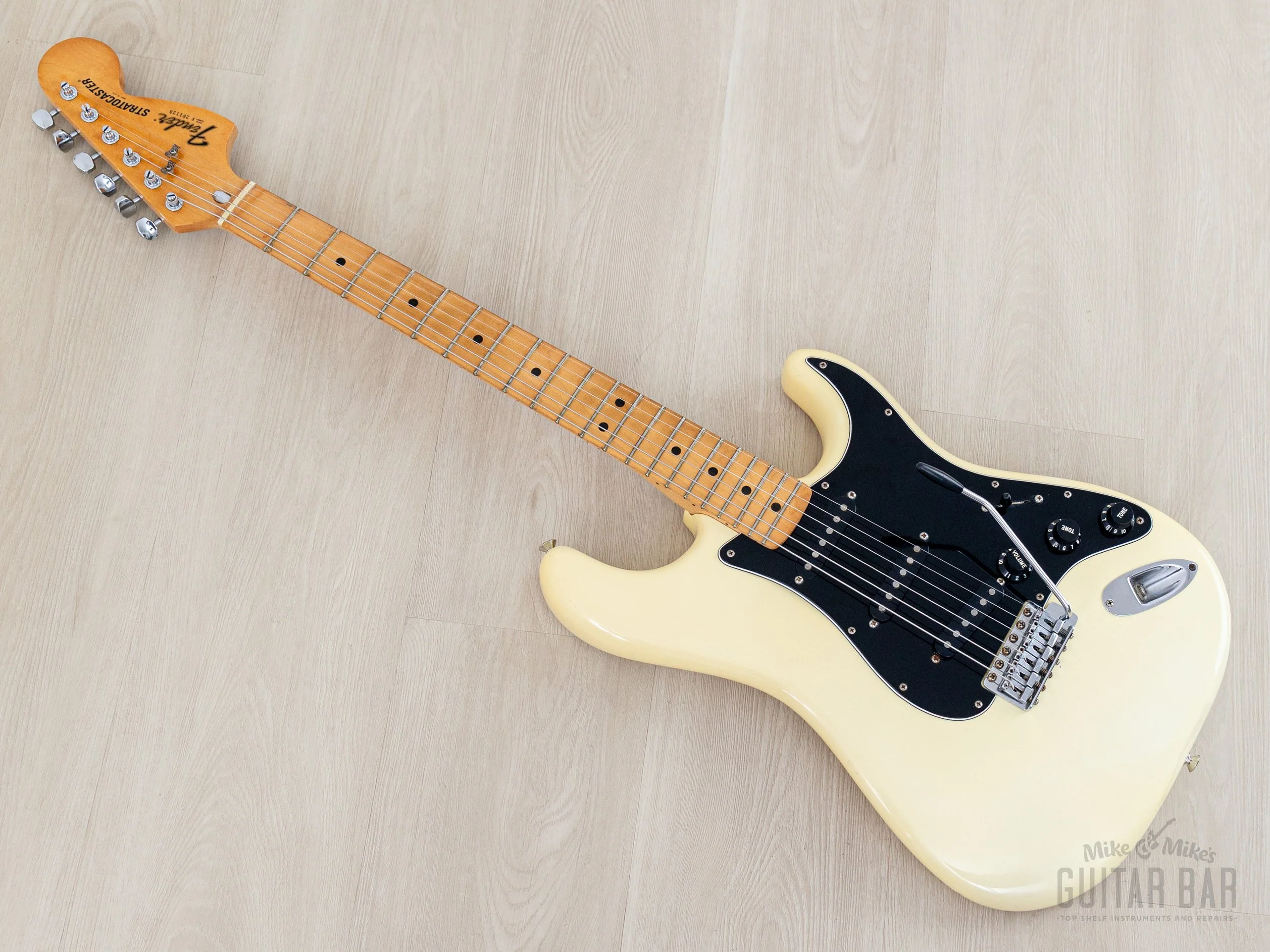 1982 Fender Stratocaster Olympic White Vintage Guitar 100% Original w/ Case - Image 12