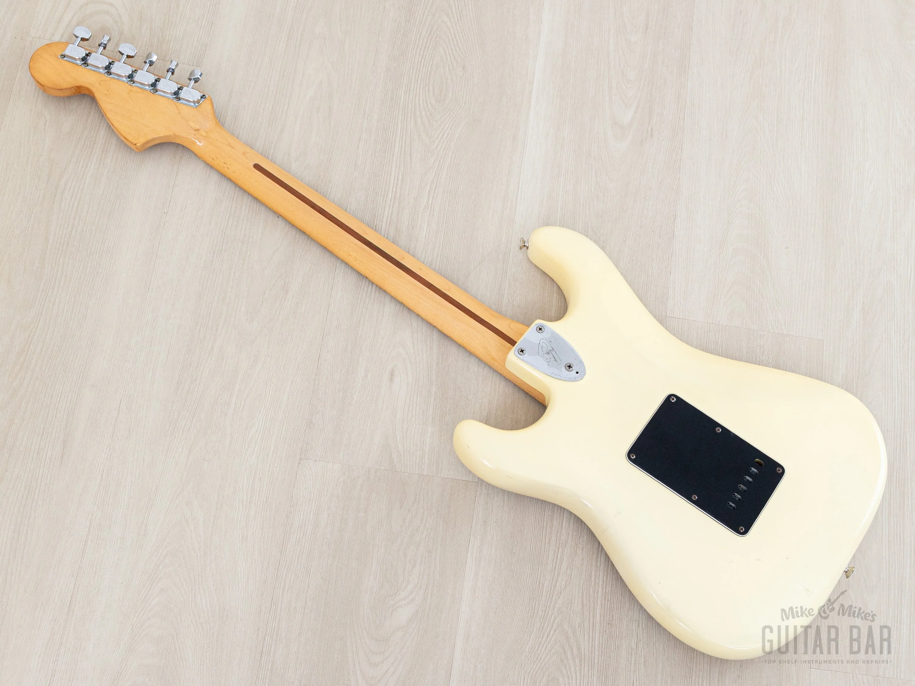 1982 Fender Stratocaster Olympic White Vintage Guitar 100% Original w/ Case - Image 13