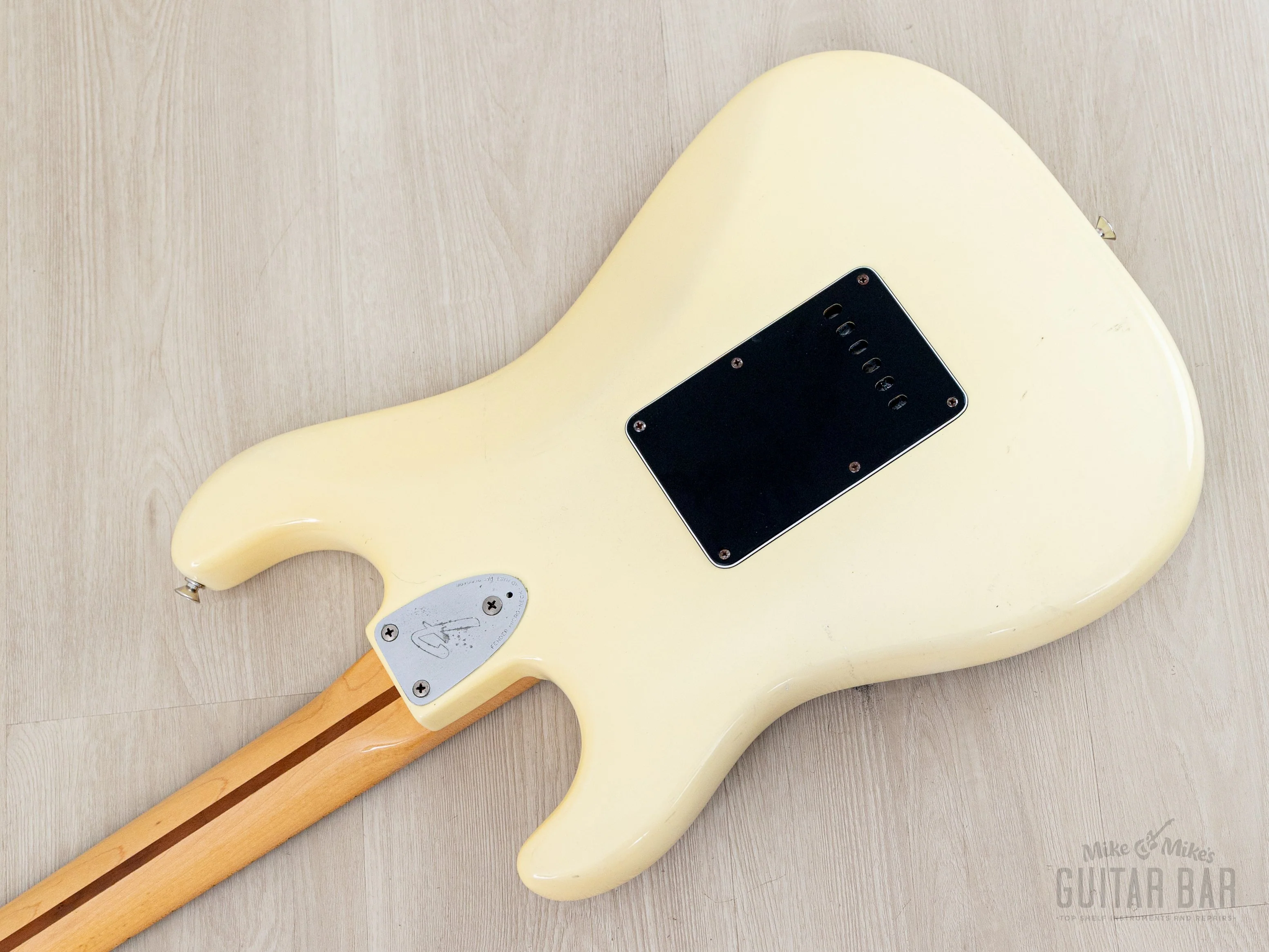 1982 Fender Stratocaster Olympic White Vintage Guitar 100% Original w/ Case - Image 15