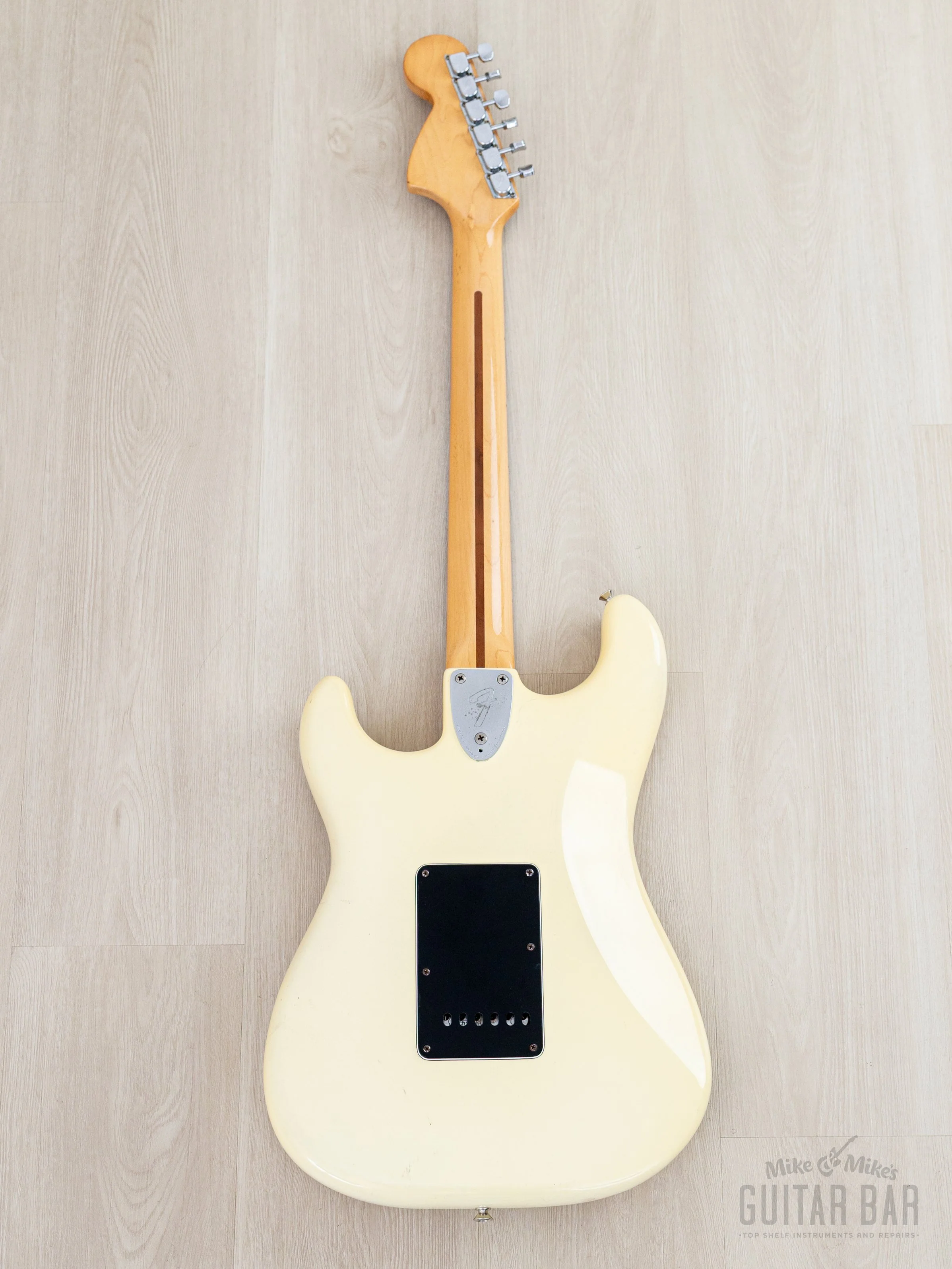 1982 Fender Stratocaster Olympic White Vintage Guitar 100% Original w/ Case - Image 3